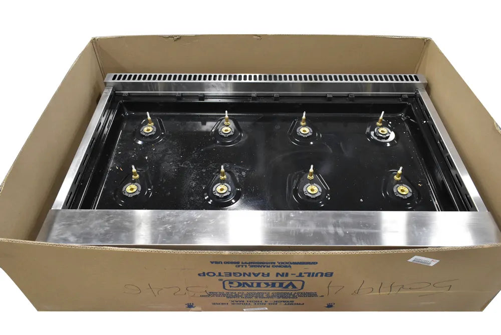 Viking 7 Series VRT7488BSS 48" Stainless Steel 8-Burner Pro-Style Gas Rangetop