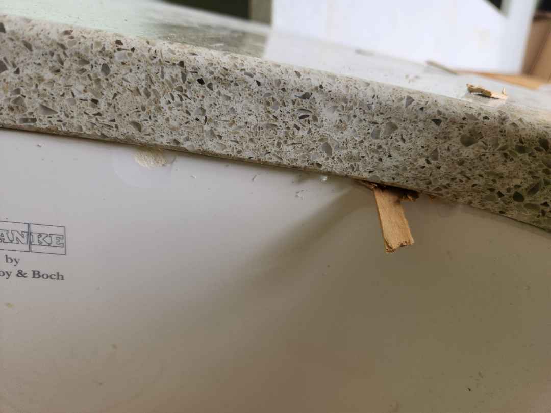 Executive Cabinetry Traditional Grey Walnut Kitchen with Marble Countertops & Appliances