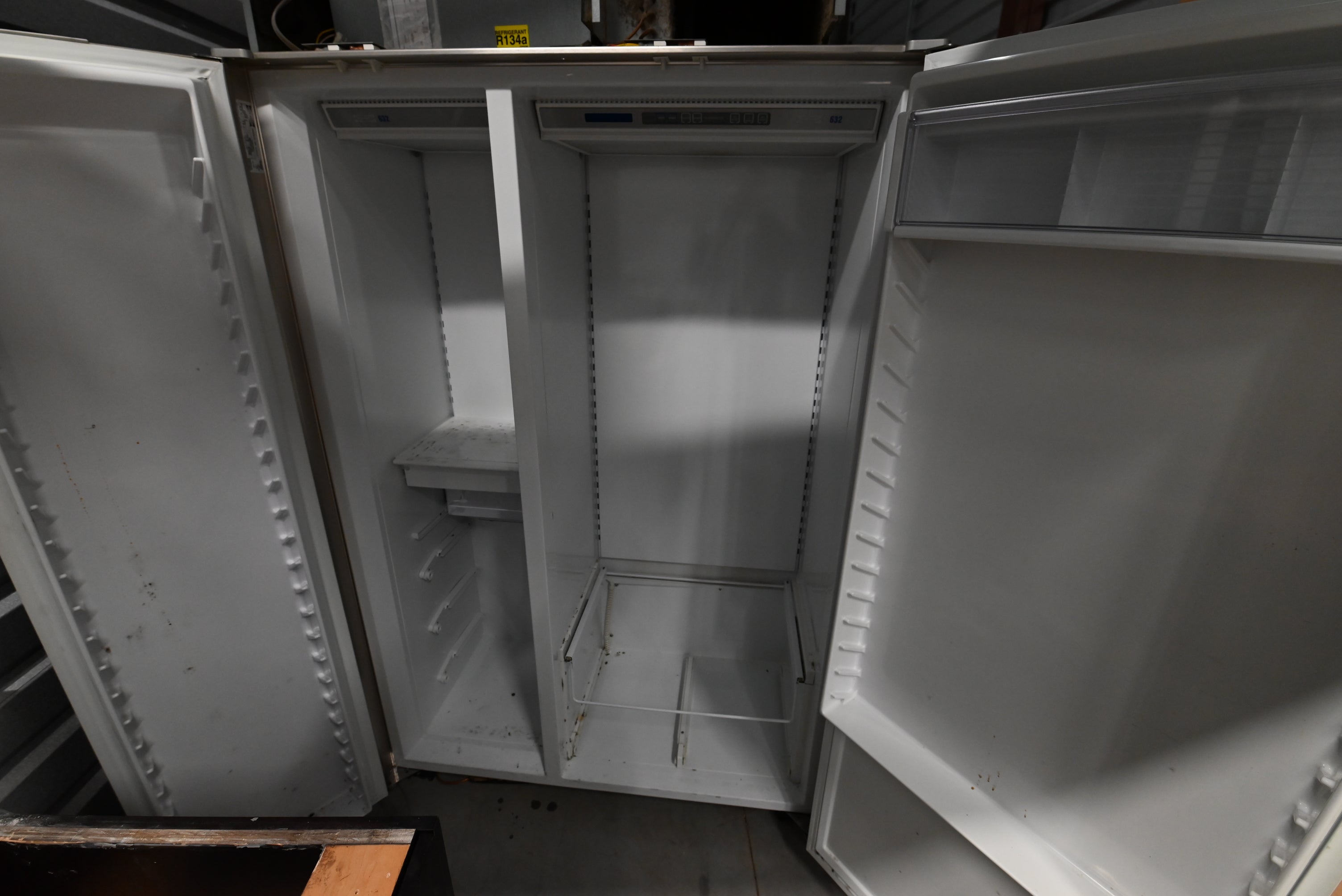 Transitional Dark Wooden Brown Kitchen with Island, Marble Countertops & Luxury Appliances