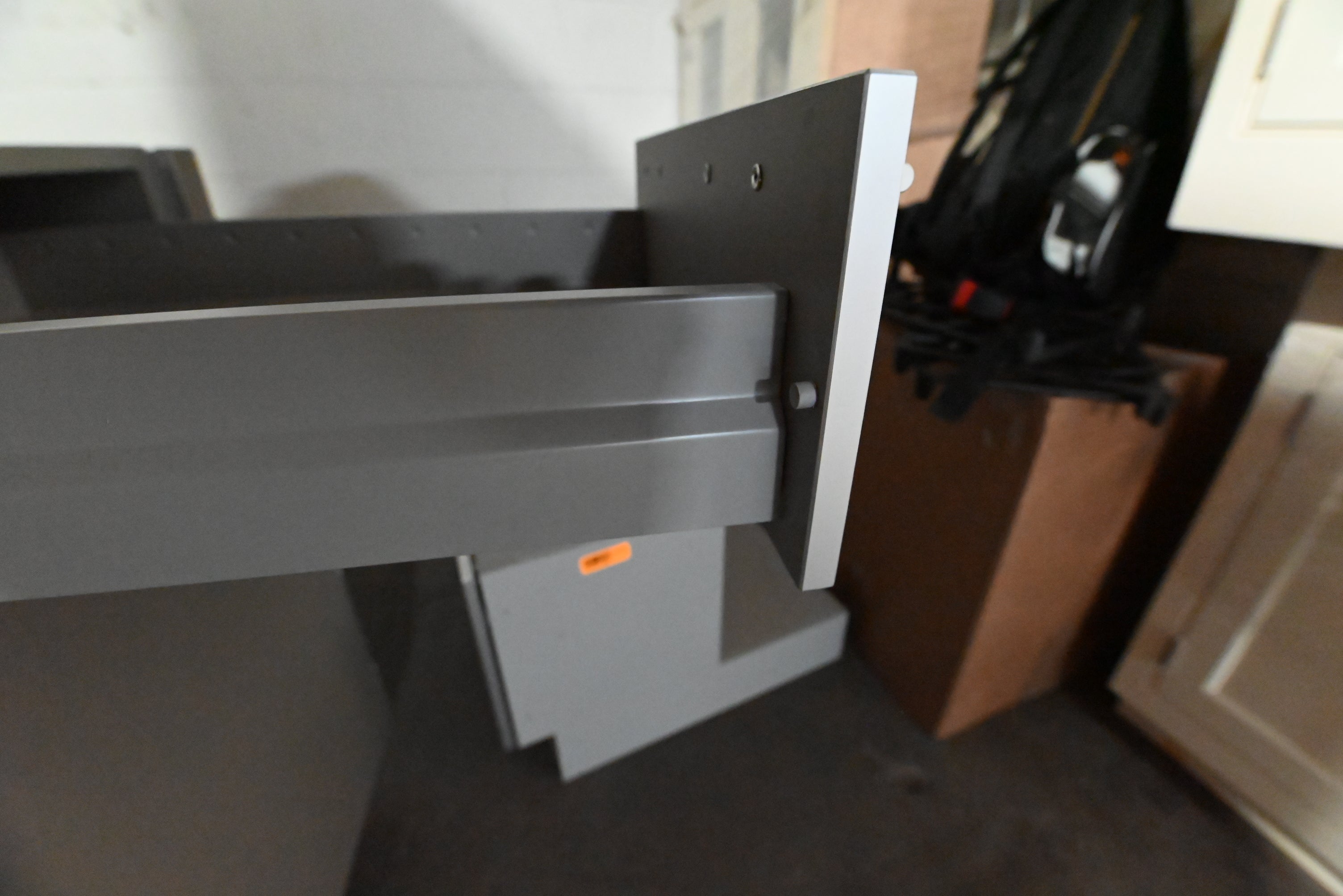 Bulthaup Modern Matte Grey Kitchen with Stone Countertops & Appliances