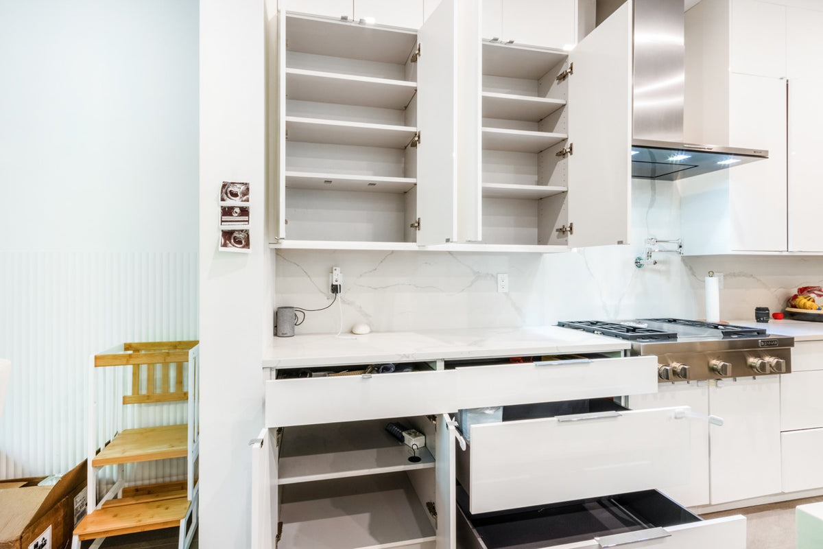 "The Ashworth" Modern Two-Tone Kitchen with JennAir Appliances