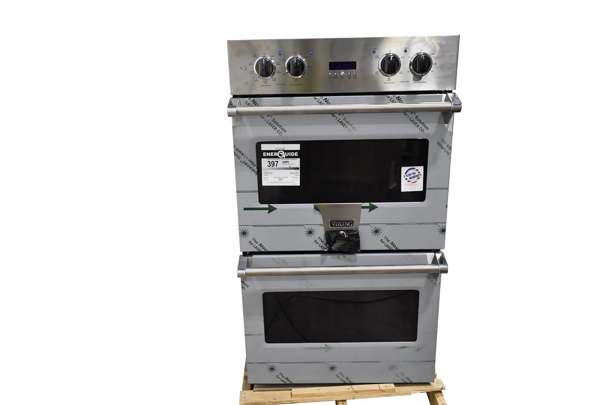 Viking 5 Series VDOE130SS 30" Stainless Steel Double Wall Oven