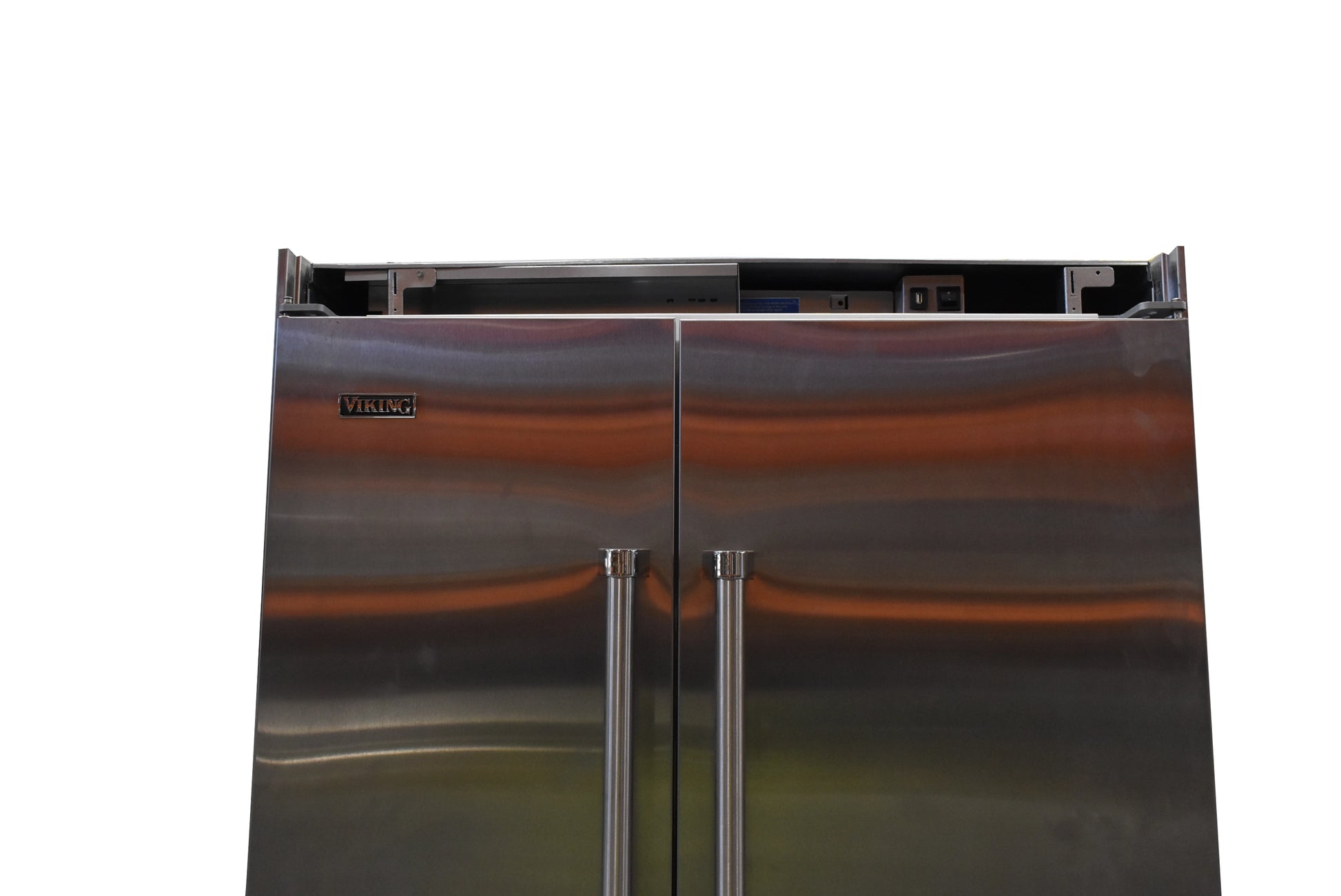 Viking 5 Series VCSB5423SS 42" Stainless Steel Built-in Side-by-Side Refrigerator