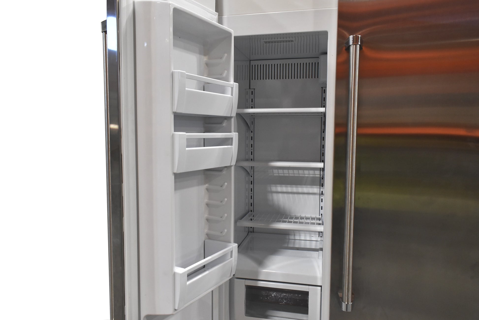 Viking 5 Series VCSB5423SS 42" Stainless Steel Built-in Side-by-Side Refrigerator