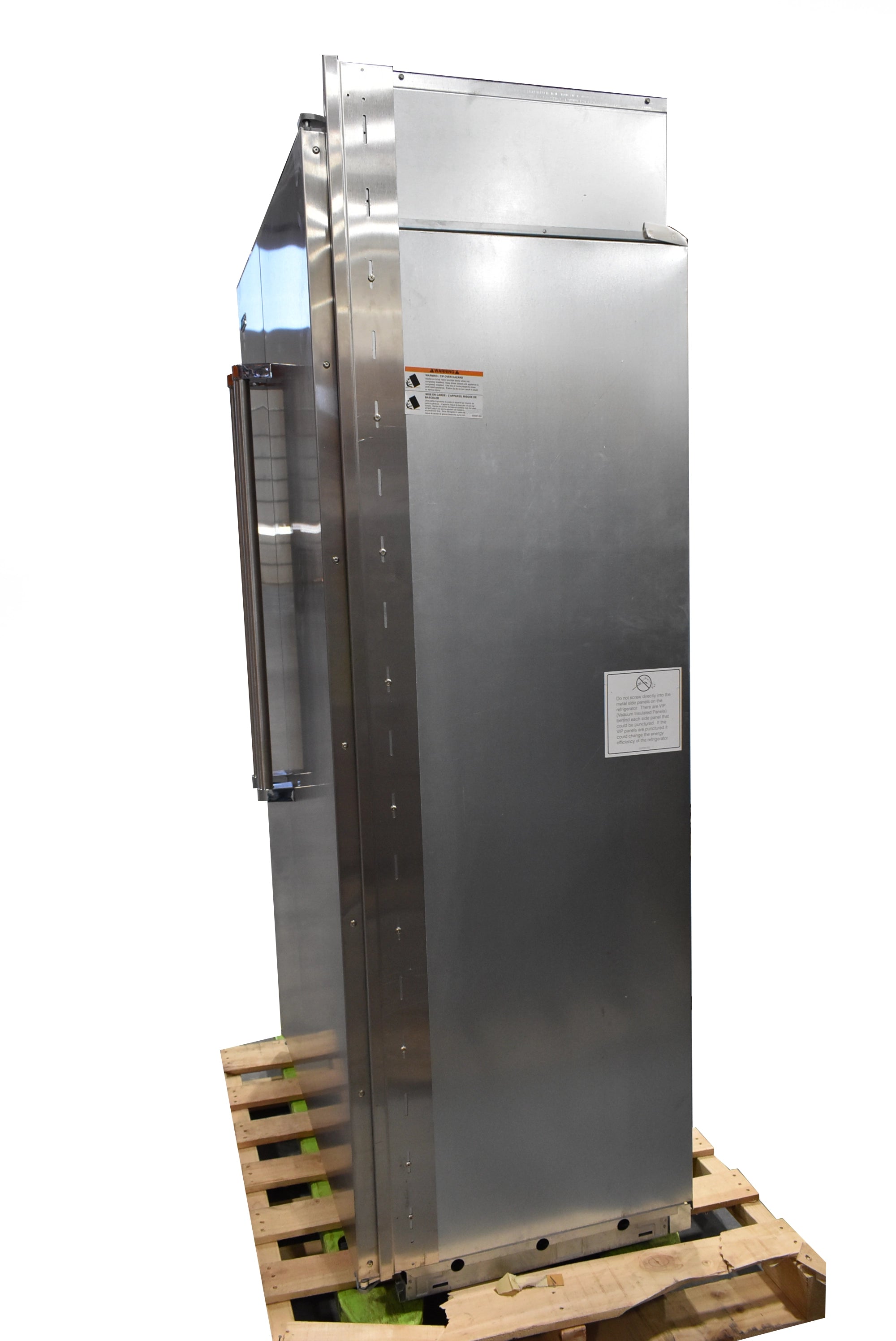 Viking 5 Series VCSB5423SS 42" Stainless Steel Built-in Side-by-Side Refrigerator