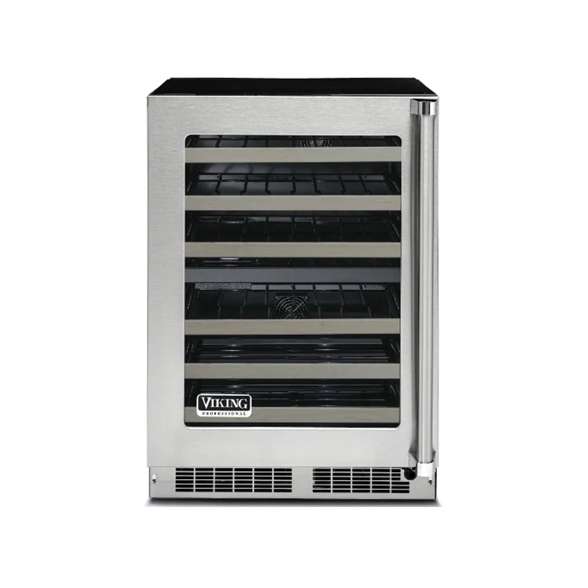 Viking 5 Series VWUI5241GSS 24" Stainless Steel and Glass Door Wine Cooler