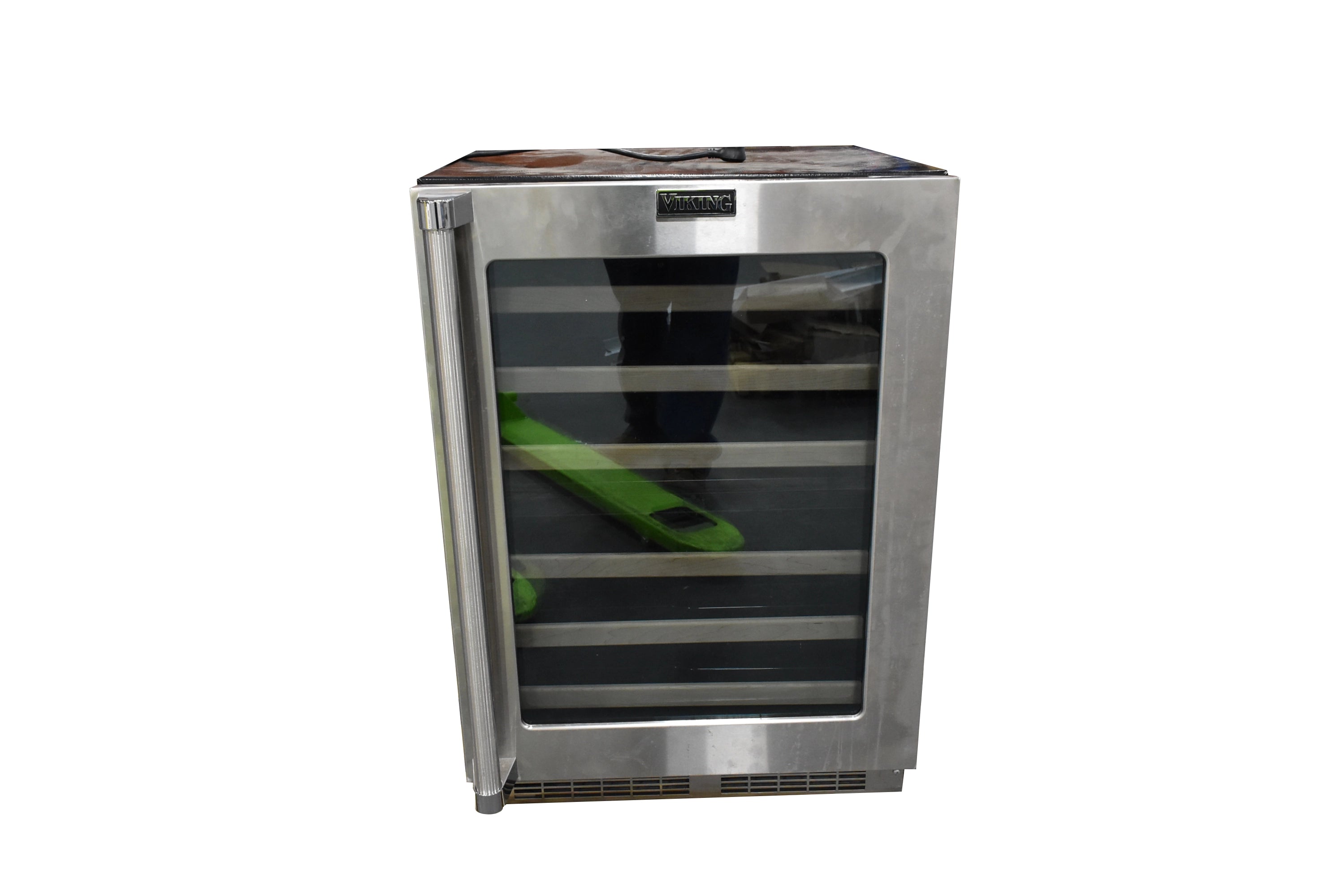 Viking 5 Series VWUI5241GSS 24" Stainless Steel and Glass Door Wine Cooler