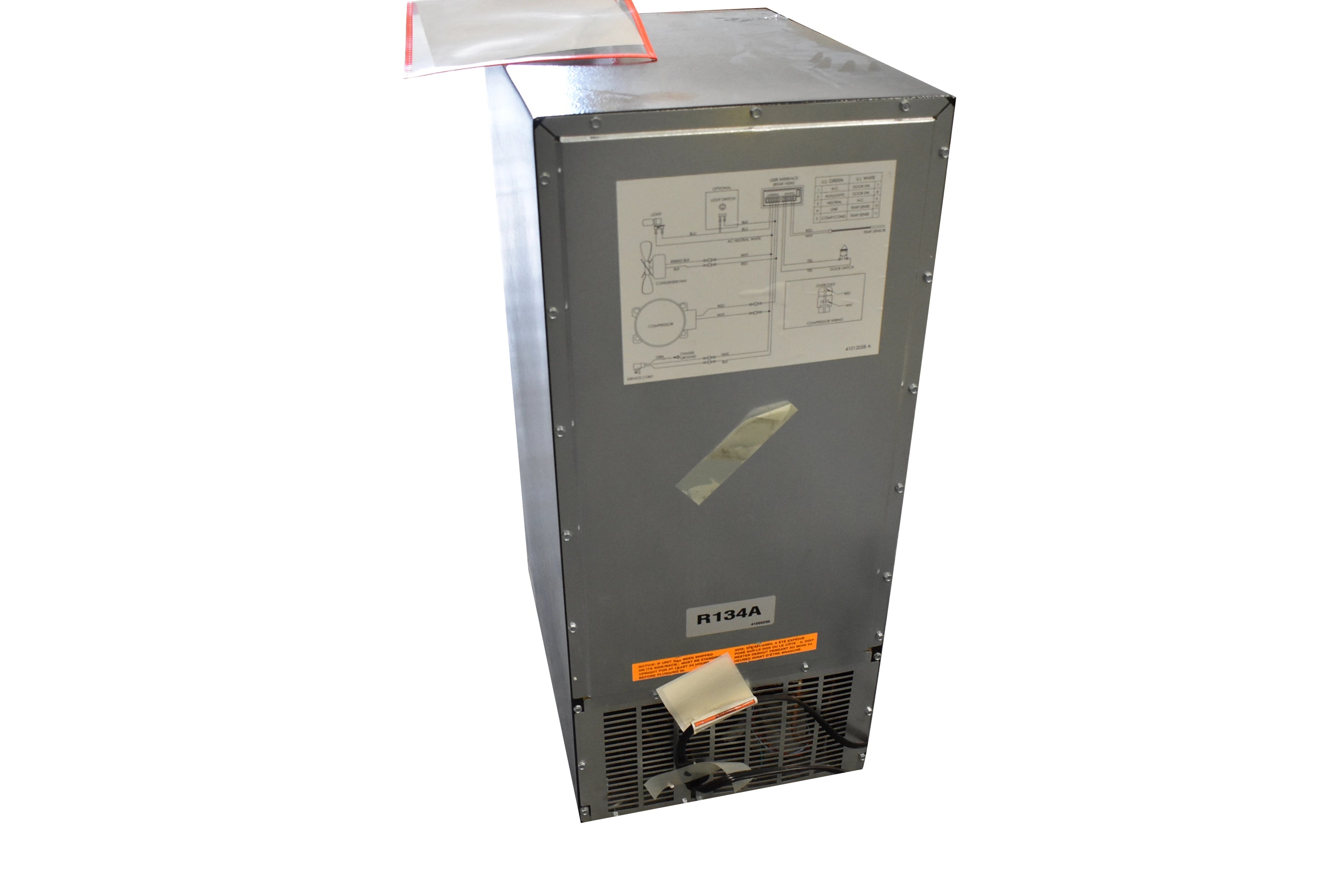 Marvel ML15WSG0RS 15" Stainless Steel + Glass Door Single Zone Wine Cooler