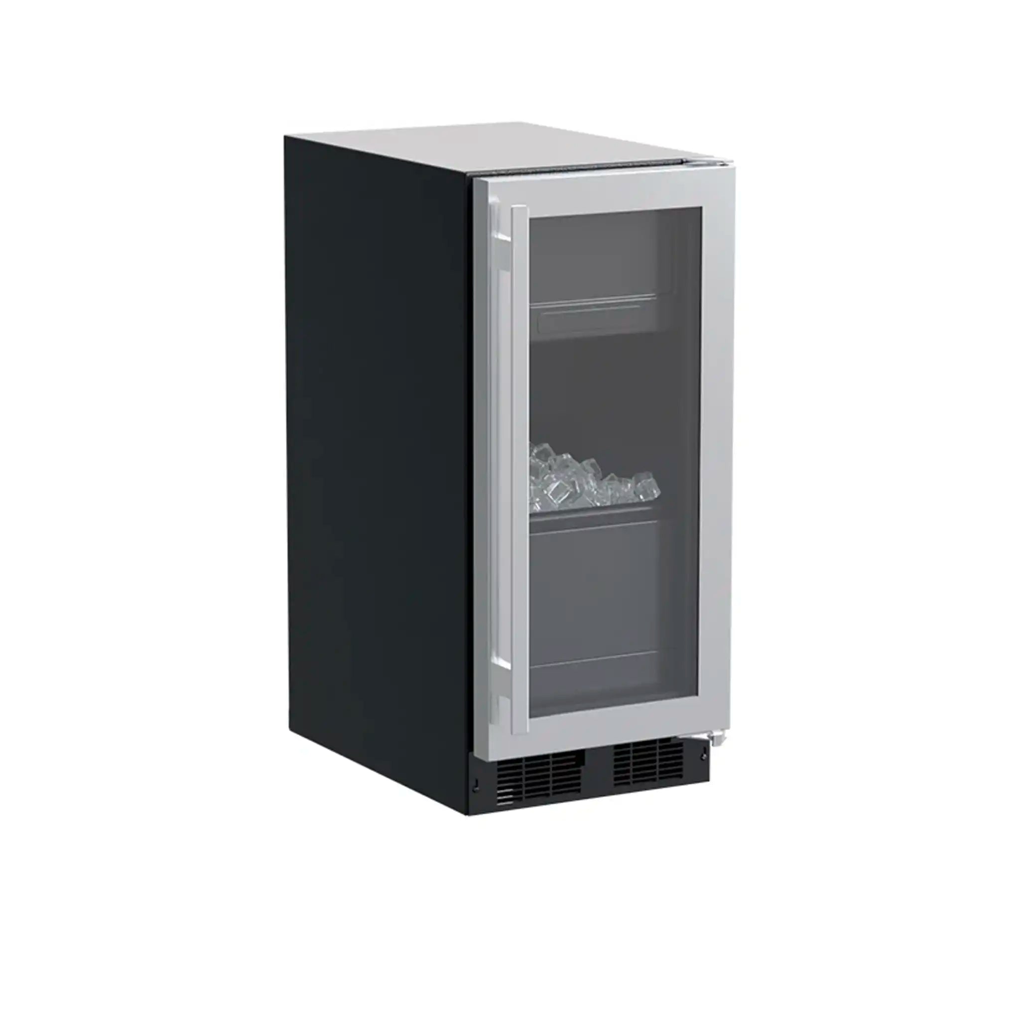 Marvel MLCP215SG01A 15" Stainless Steel and Glass Door Built-In Clear Ice Maker