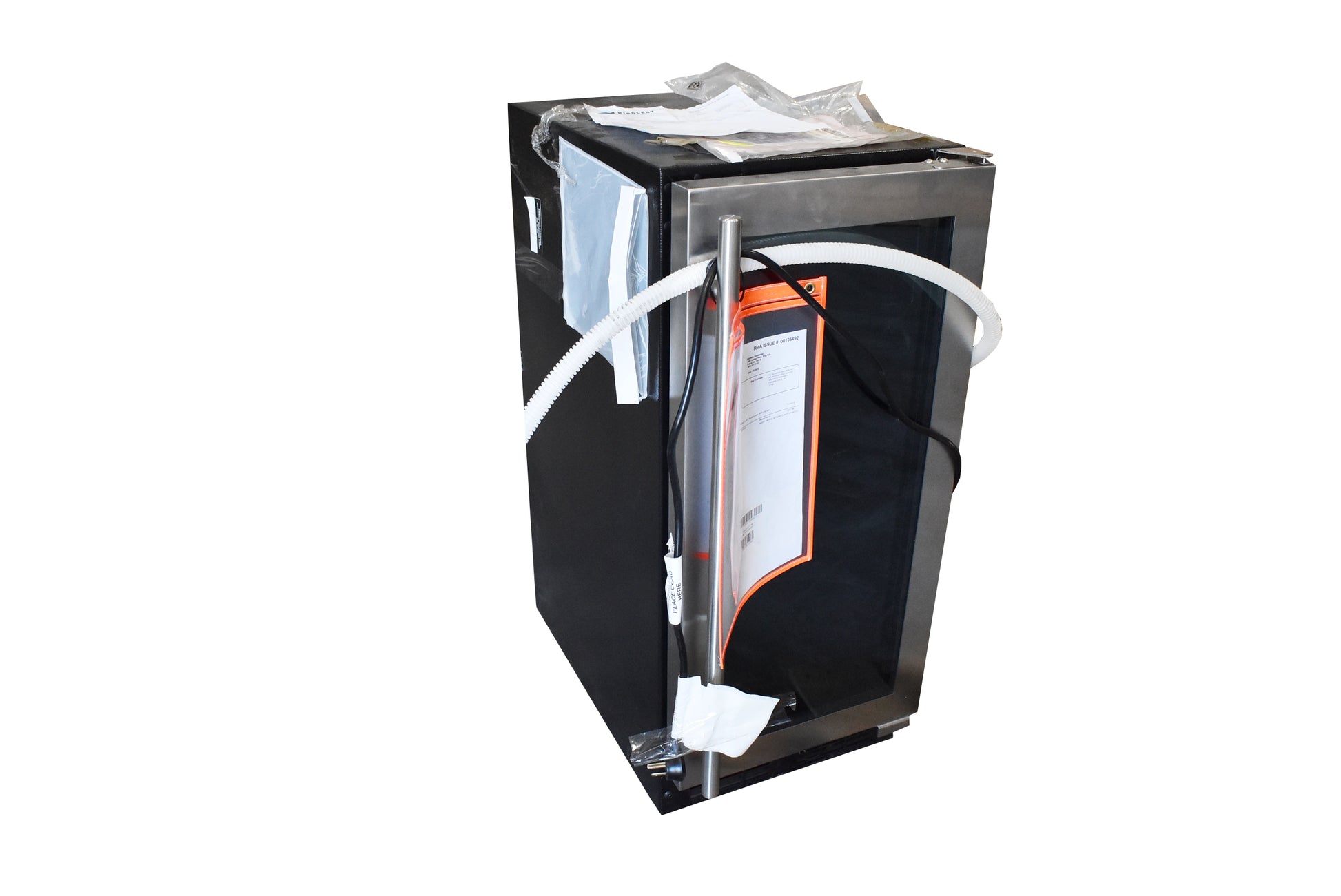 Marvel MLCP215SG01A 15" Stainless Steel and Glass Door Built-In Clear Ice Maker