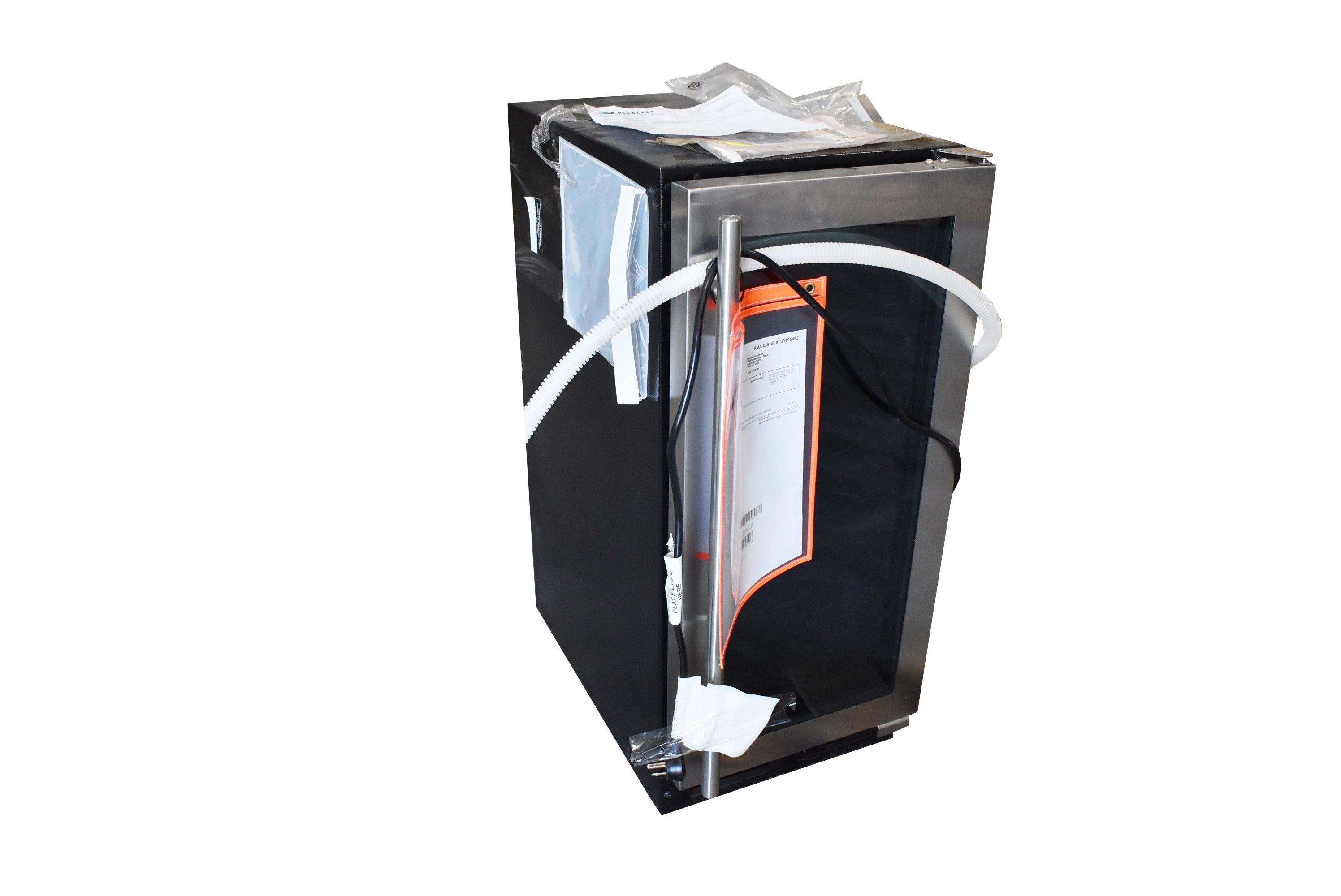 Marvel MLCP215SG01A 15" Stainless Steel and Glass Door Built-In Clear Ice Maker