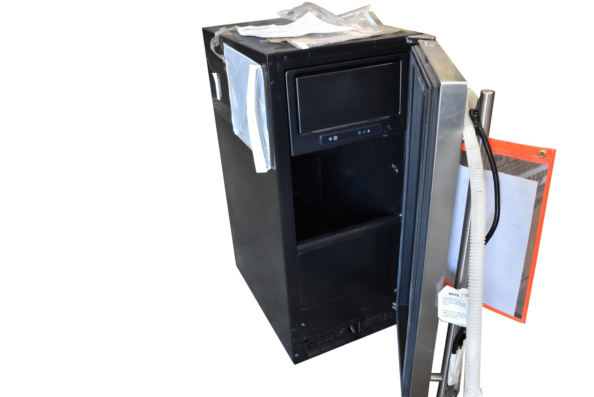 Marvel MLCP215SG01A 15" Stainless Steel and Glass Door Built-In Clear Ice Maker