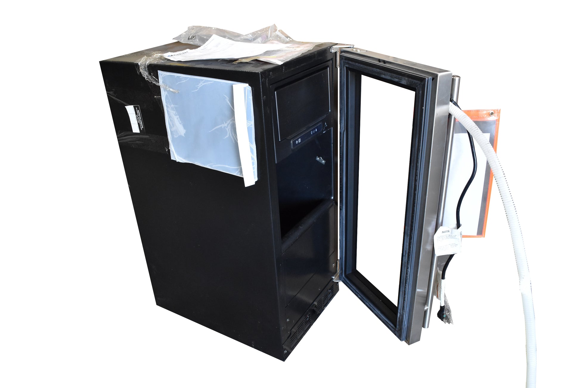 Marvel MLCP215SG01A 15" Stainless Steel and Glass Door Built-In Clear Ice Maker