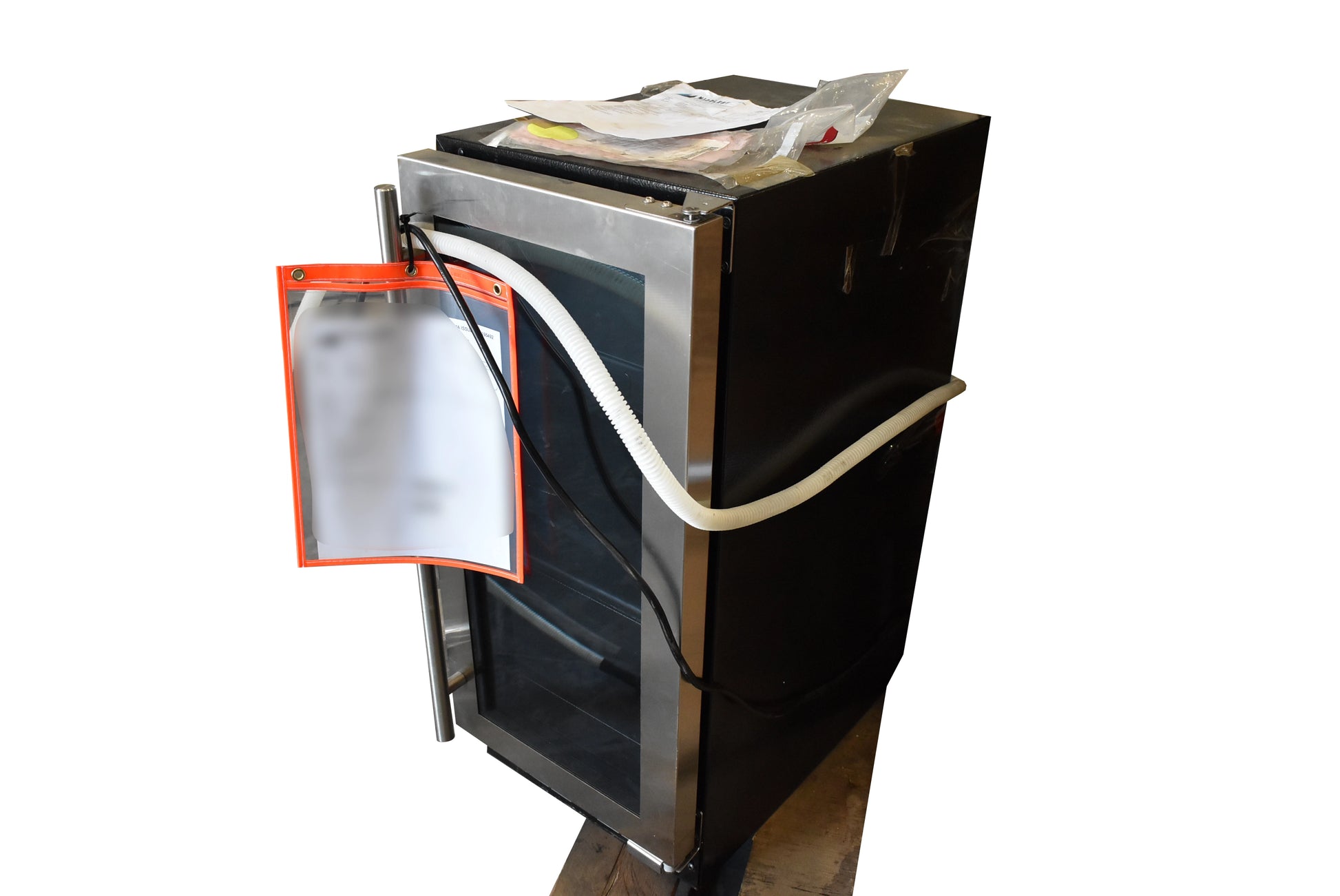 Marvel MLCP215SG01A 15" Stainless Steel and Glass Door Built-In Clear Ice Maker