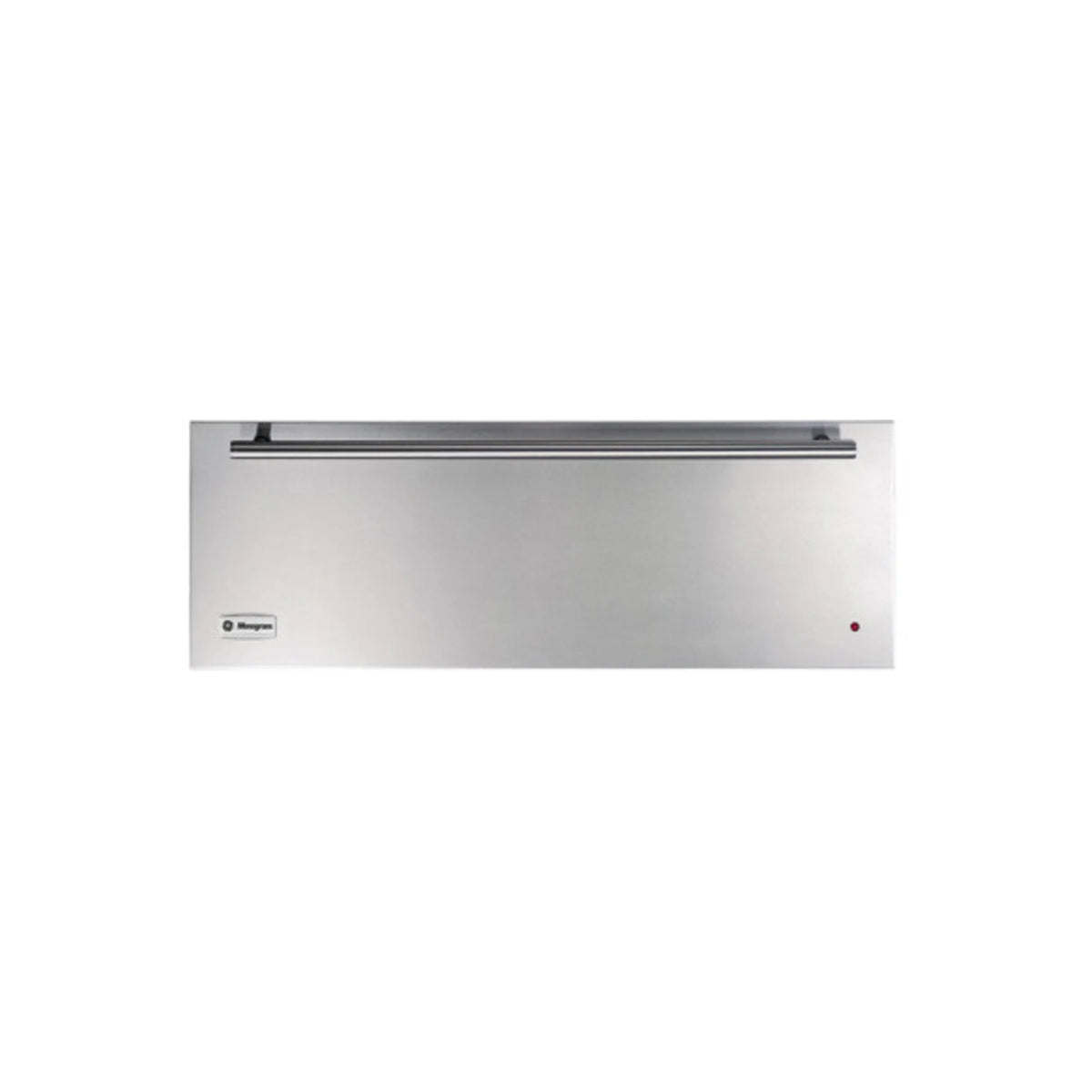 Monogram ZTD910SFSS 30 inch built in warming drawer front view premium brushed stainless steel