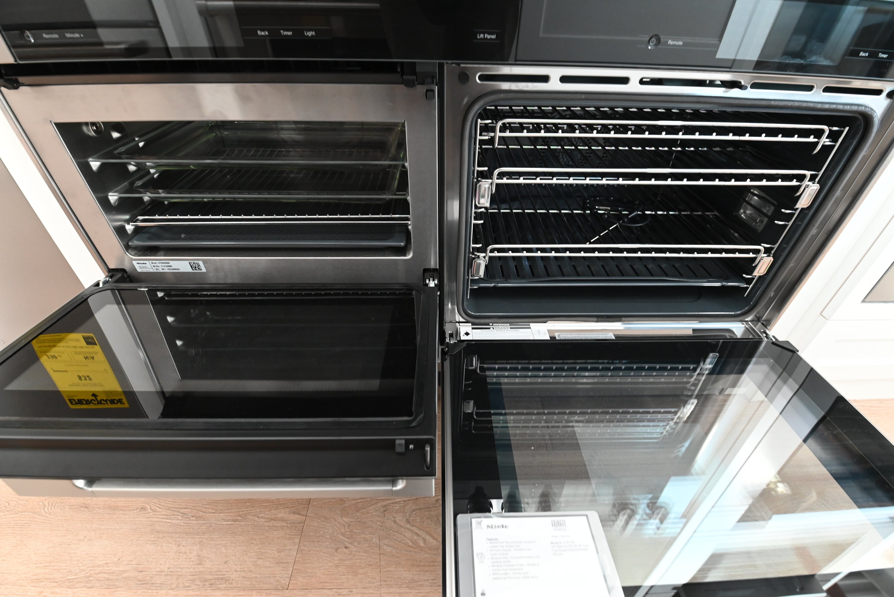 Miele HR1956-3G DFGD 48" Stainless Steel Dual Fuel Smart Range