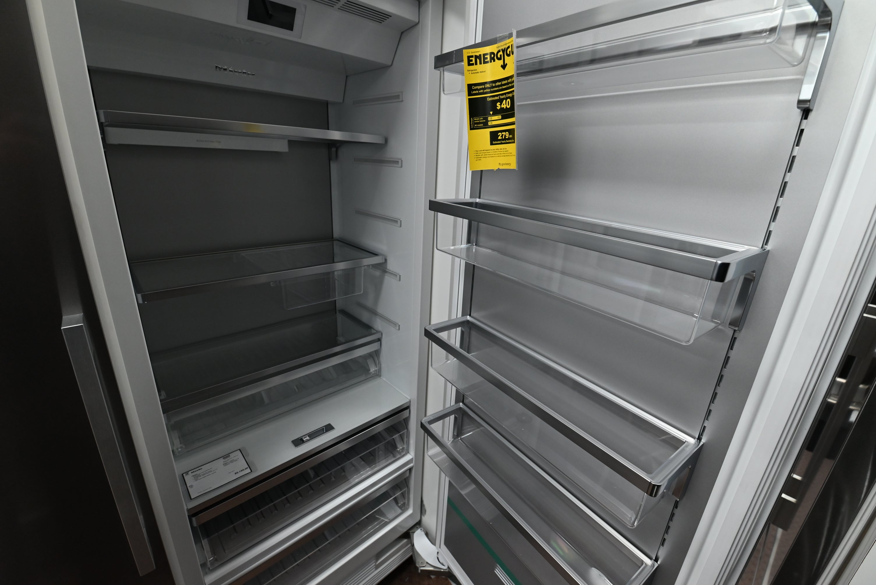 Miele K 2802 VI 30" Stainless Steel Smart Refrigerator Column