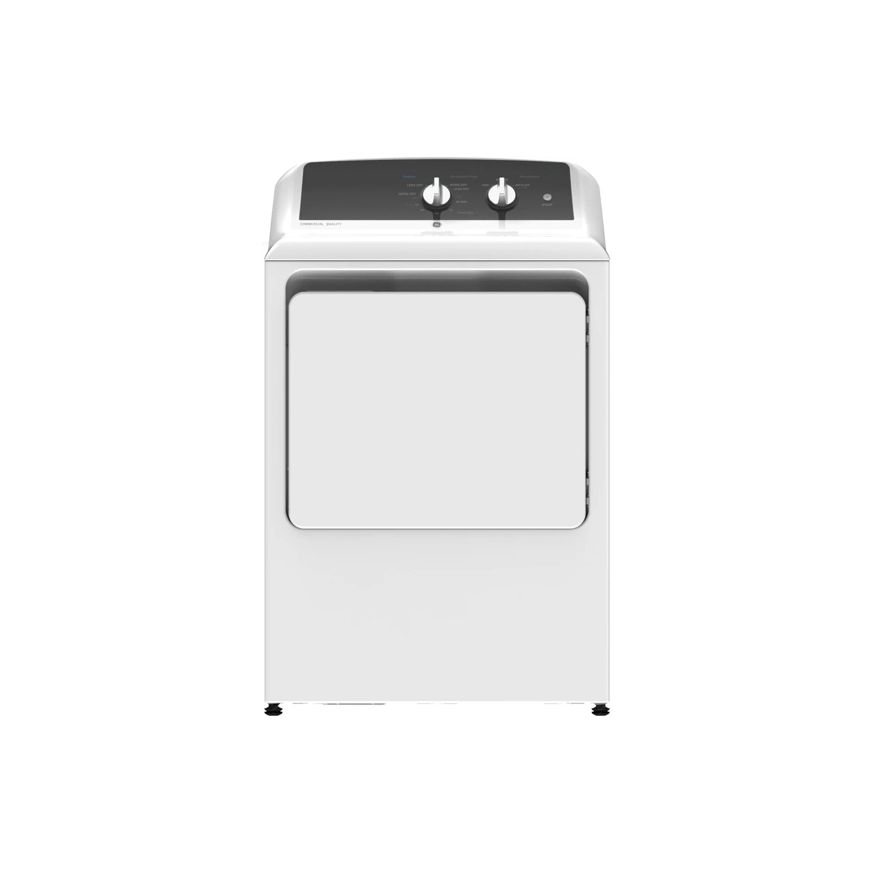 GE GTX52GASPWB 27" White Gas Front Load Dryer