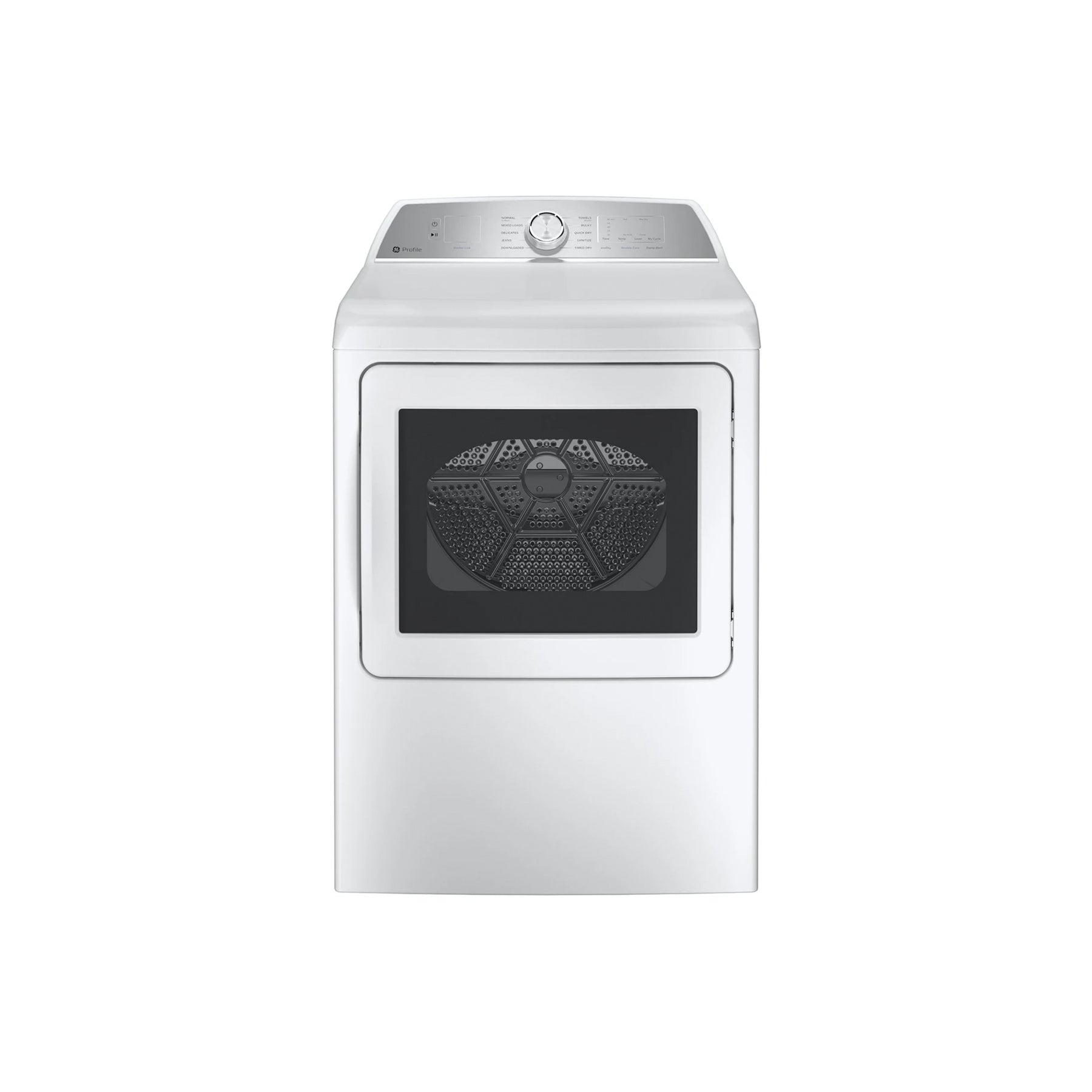 GE Profile PTD60GBSRWS 27" White Front Load Gas Dryer