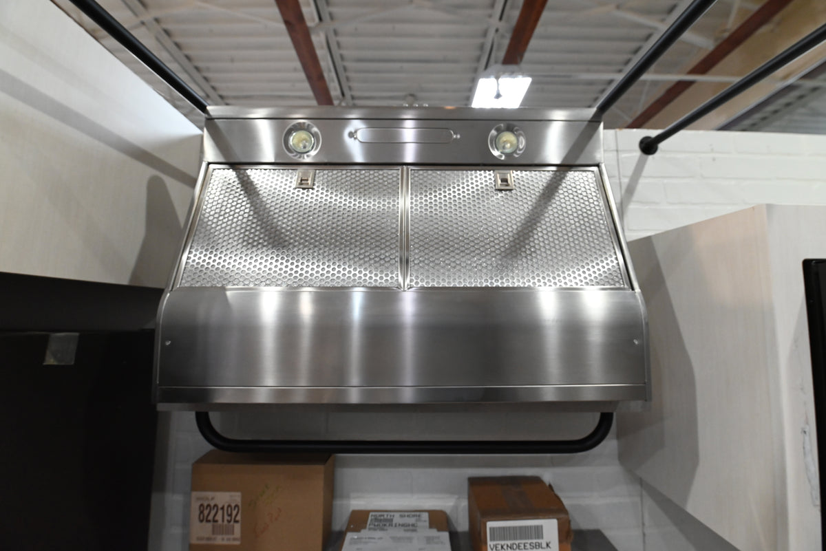 Faber 30 inch professional wall mount canopy range hood in stainless steel