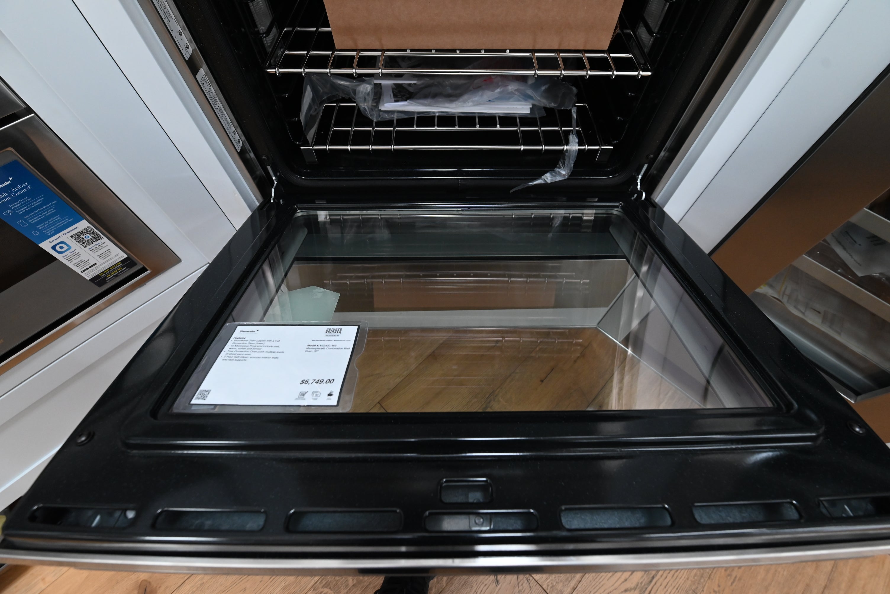 Thermador MEM301WS 30" Stainless Steel Double Combination Wall Oven