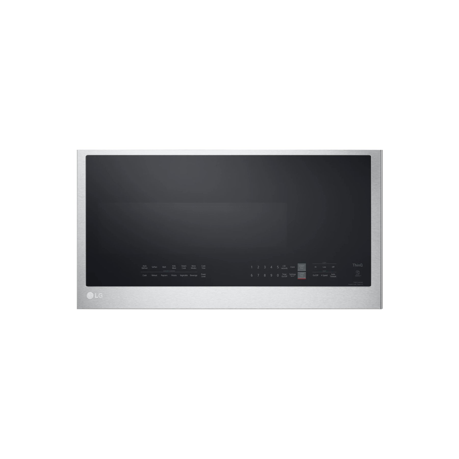 LG MVEL2033F 30" Stainless Steel Over the Range Smart Microwave