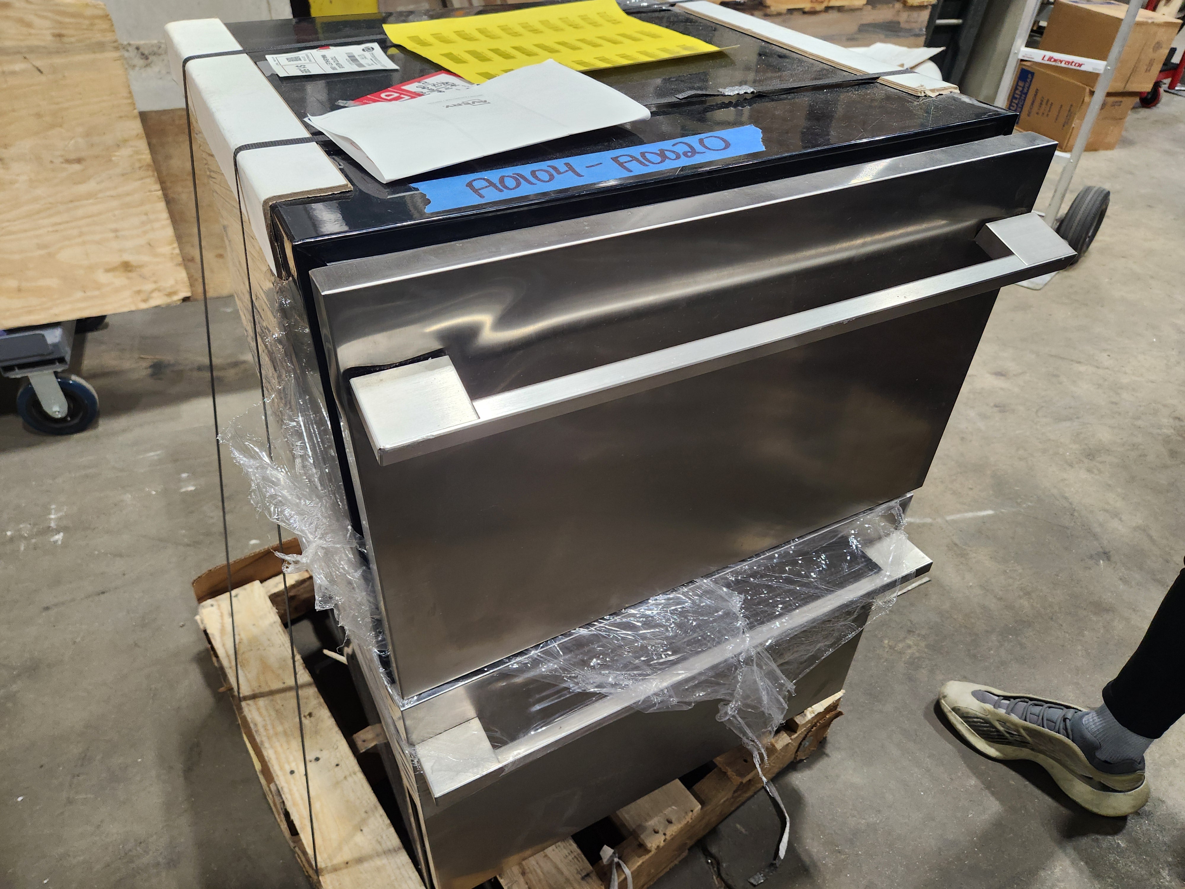 Monogram ZIDS240NASS 24" Stainless Steel Refrigerator Drawers