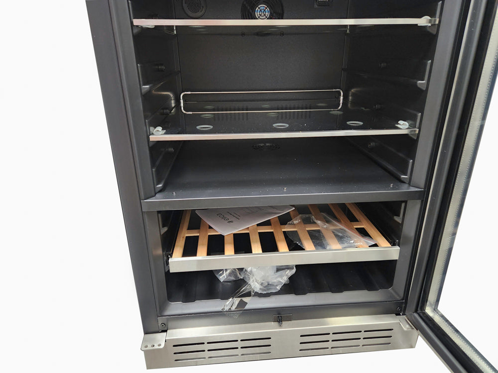 Elica EWS52SS1 24" Stainless Steel & Glass Door Dual Zone Wine Beverage Center
