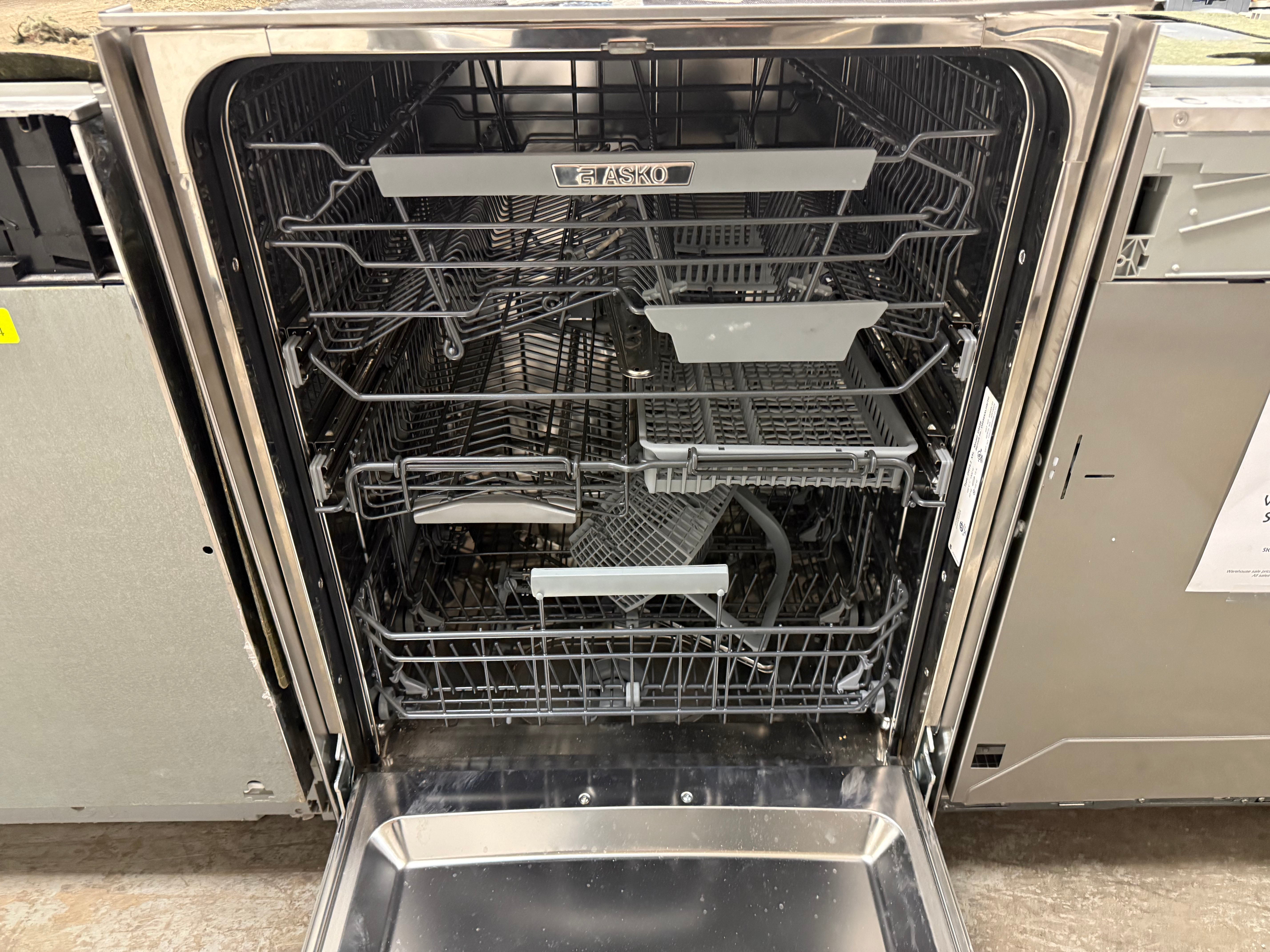 Asko D5656XXLHS/TH 24" Stainless Steel Dishwasher, Open Box