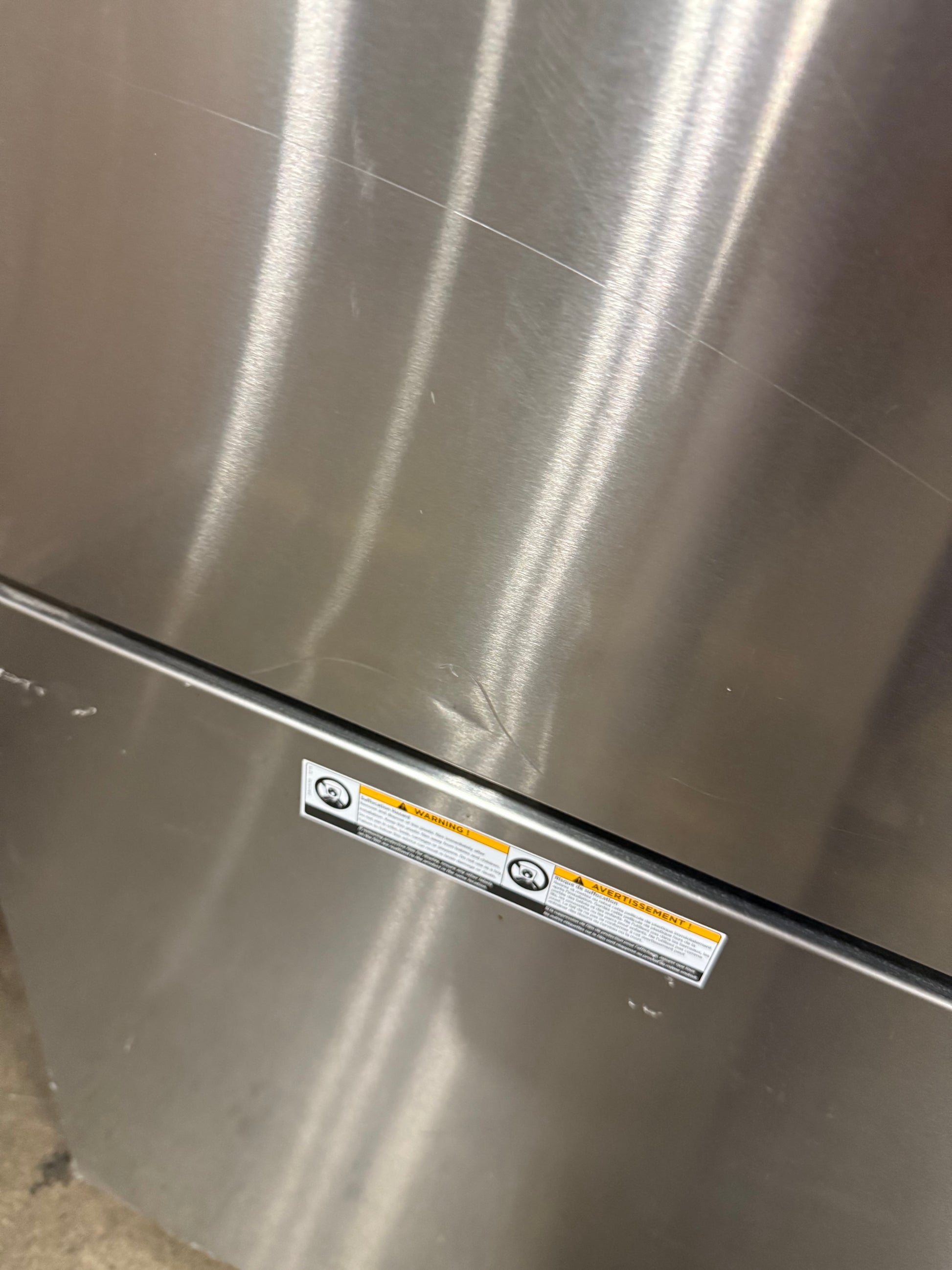 Fisher & Paykel RF135BDLUX4N 25" Stainless Steel Counter Depth Bottom Freezer Refrigerator