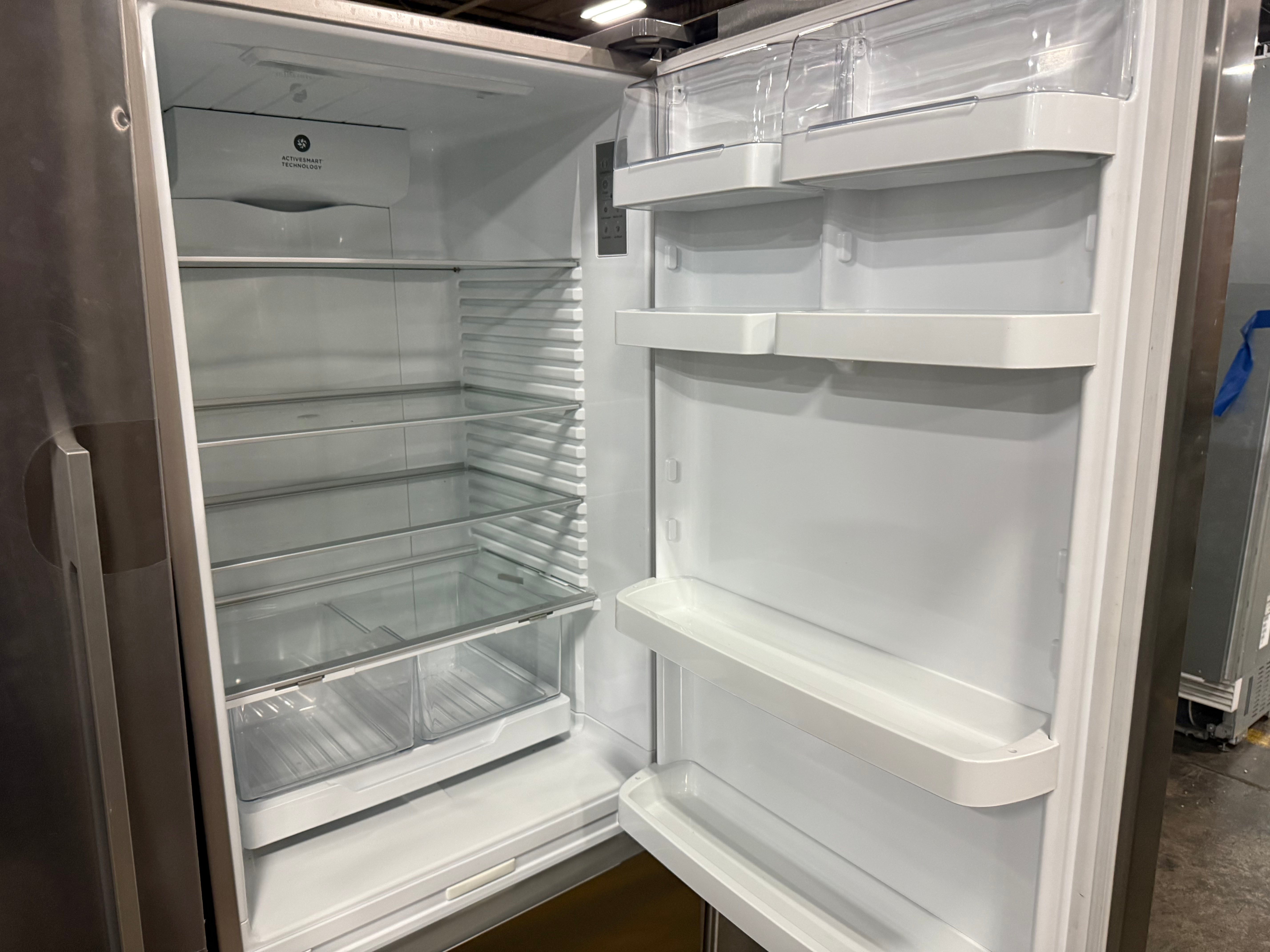 Fisher & Paykel RF135BDRUX4 25" Stainless Steel Counter Depth Bottom Freezer Refrigerator