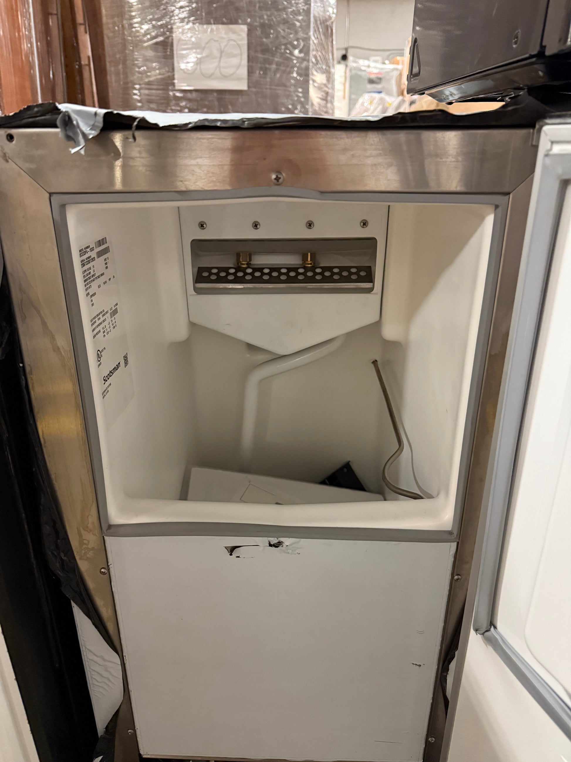 Scotsman DCE33PA-1SSD 15" Panel Ready Undercounter Ice Maker