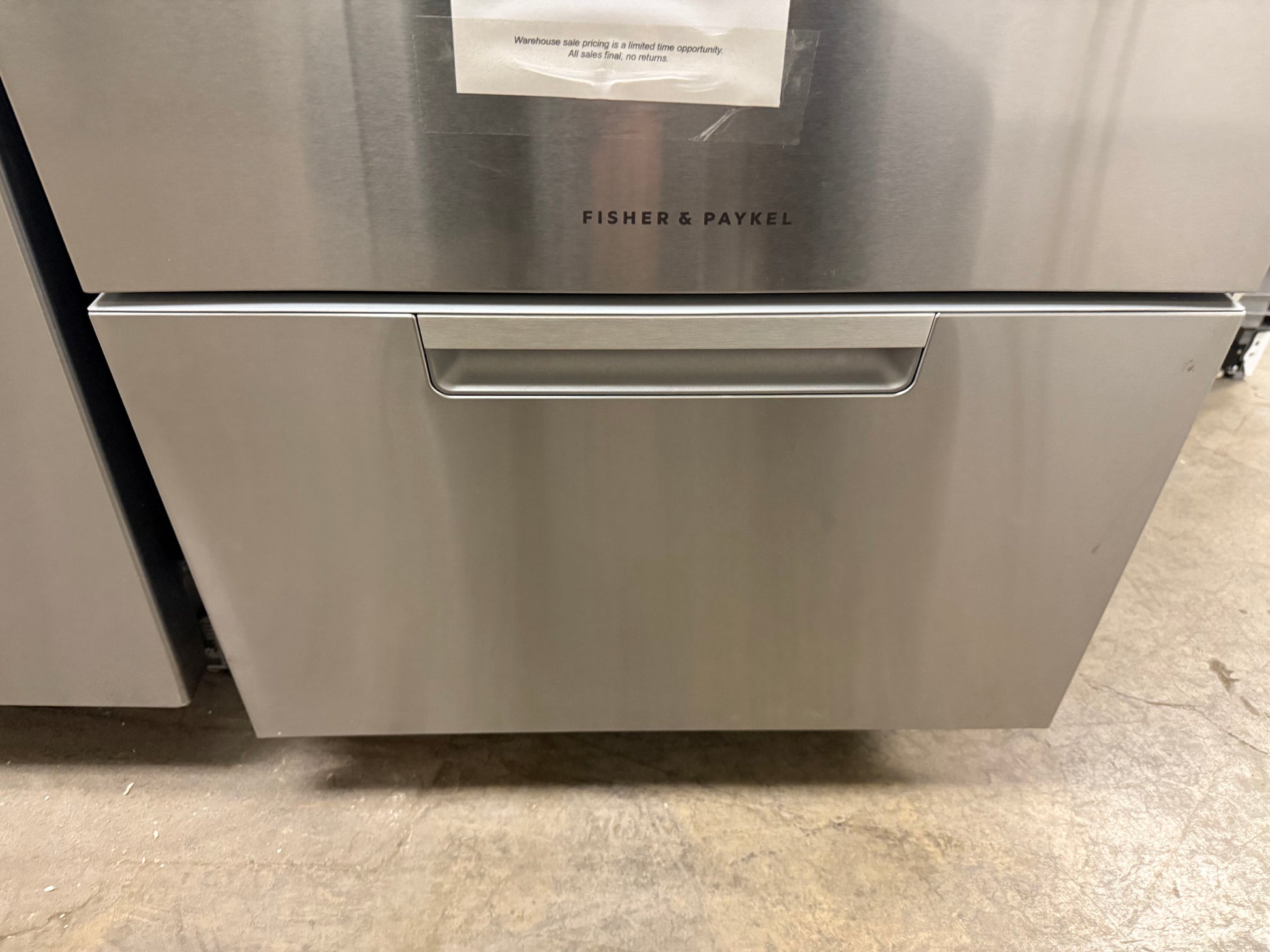 Fisher & Paykel DishDrawer Series DD24DAX9 24" Stainless Steel Double DishDrawer Dishwasher
