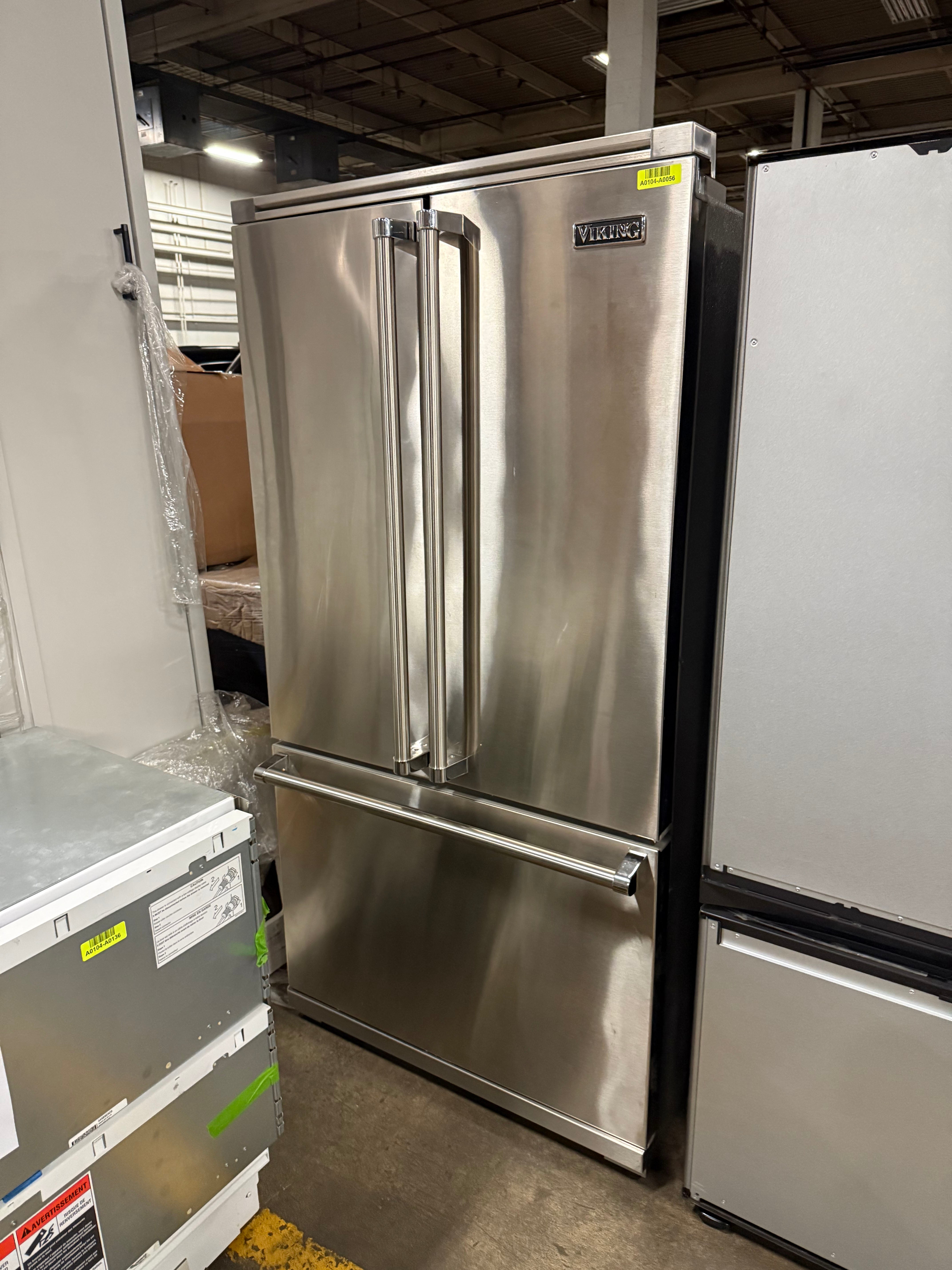Viking RVRF3361SS 36" Stainless Steel Counter Depth French Door Refrigerator