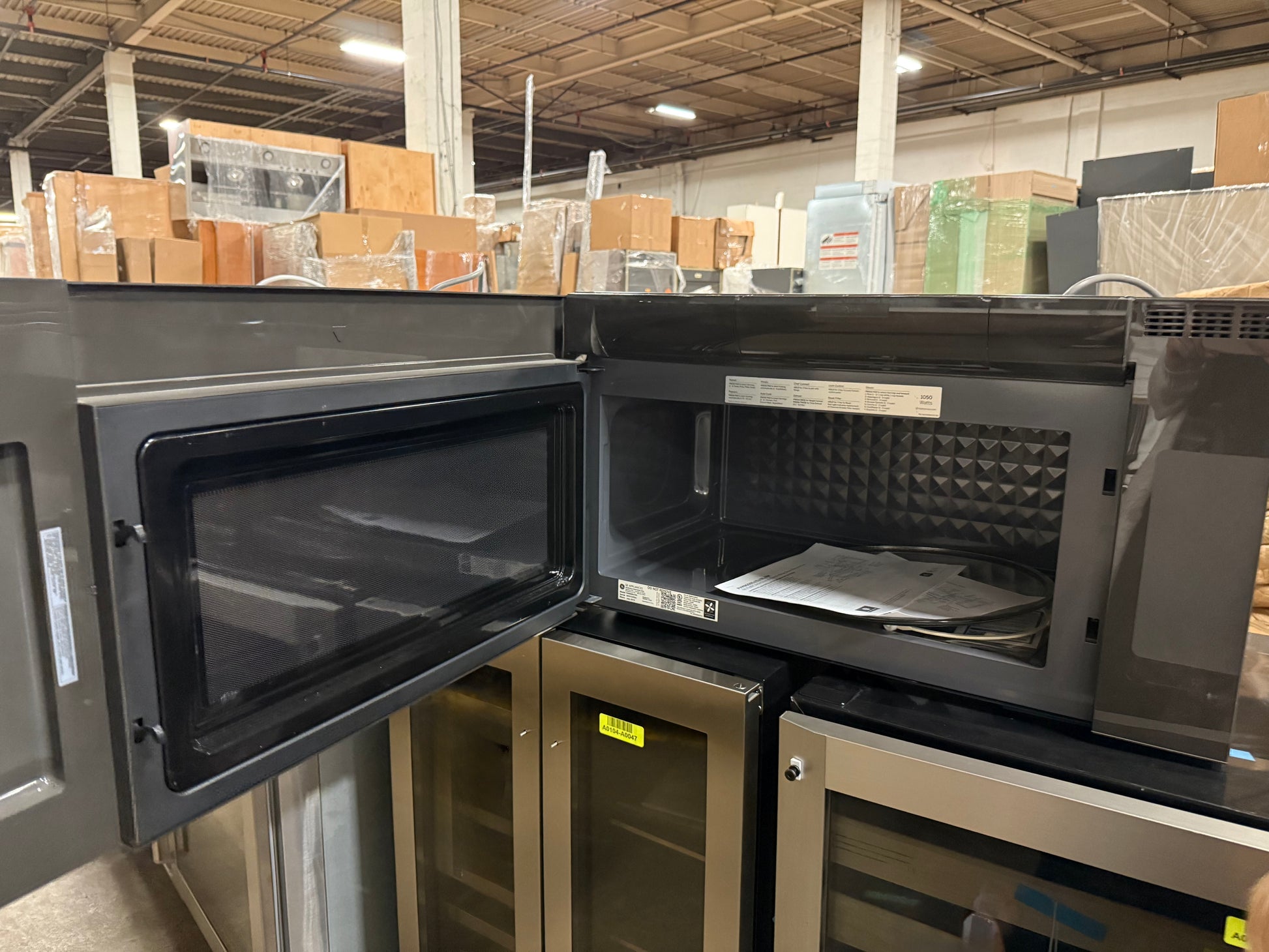 GE Profile PVM9005SJSS 30" Stainless Steel Over-the-Range Microwave Oven