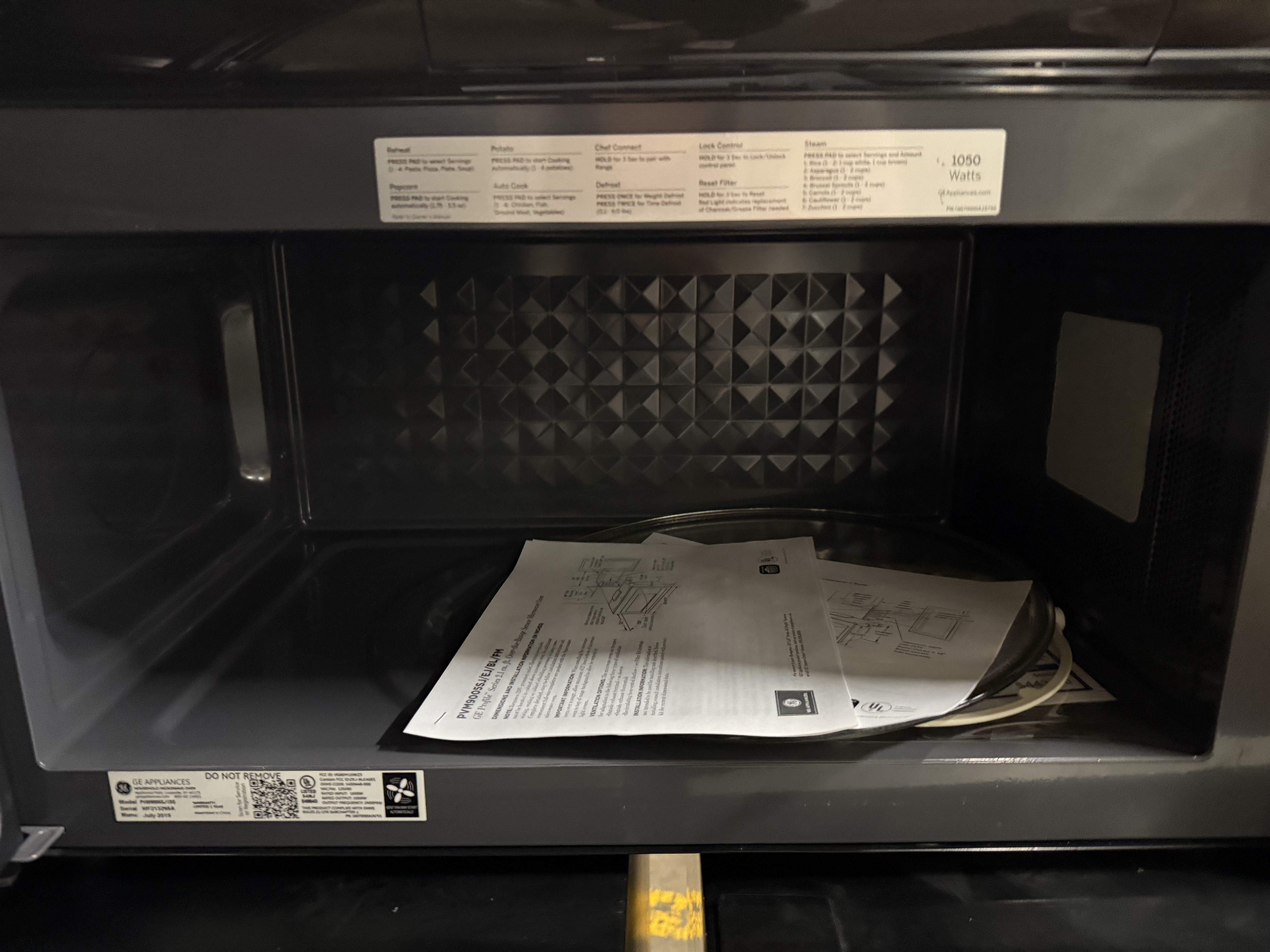 GE Profile PVM9005SJSS 30" Stainless Steel Over-the-Range Microwave Oven