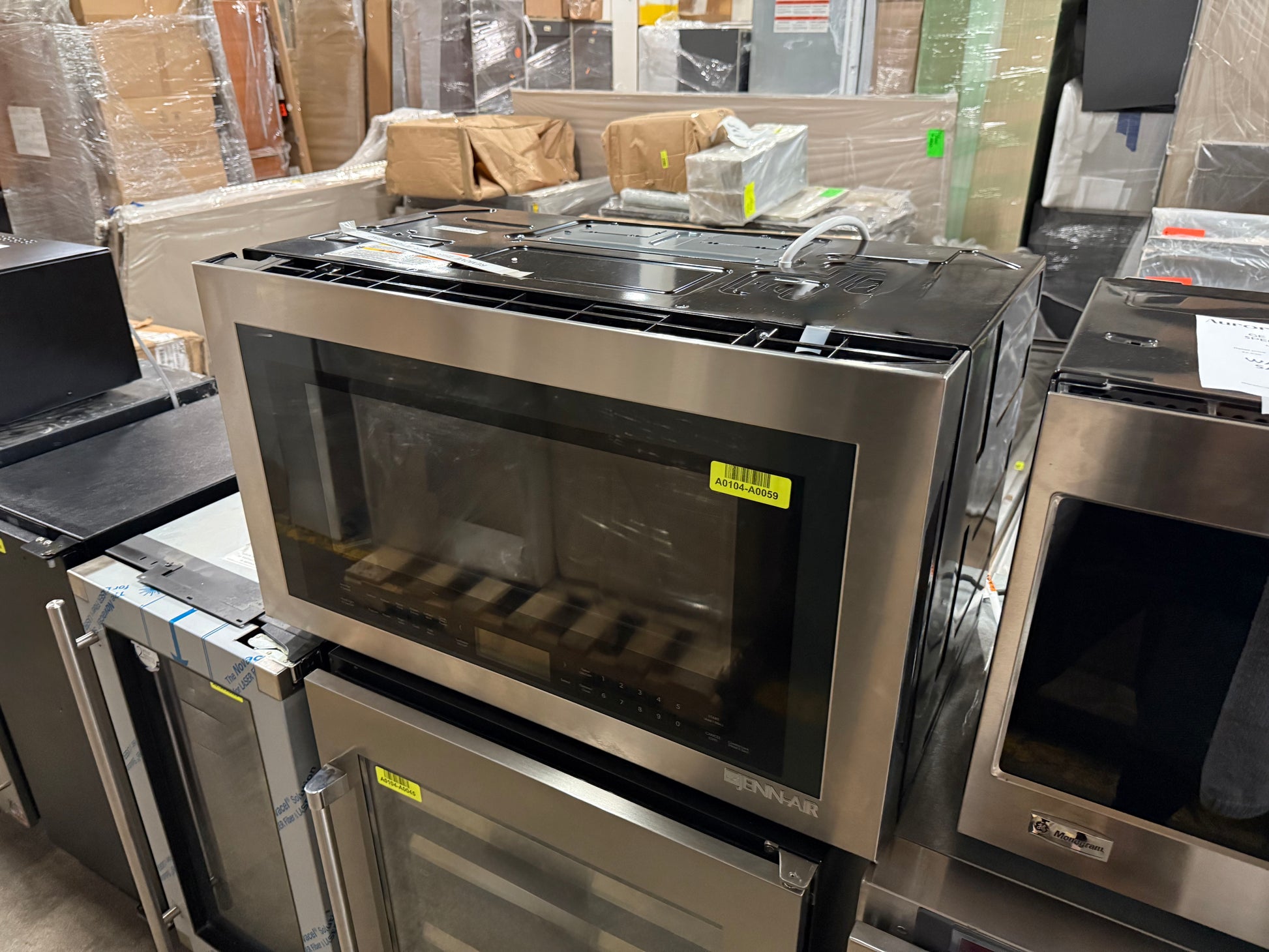 JennAir JMV8208CS 30" Stainless Steel Over-the-Range Microwave