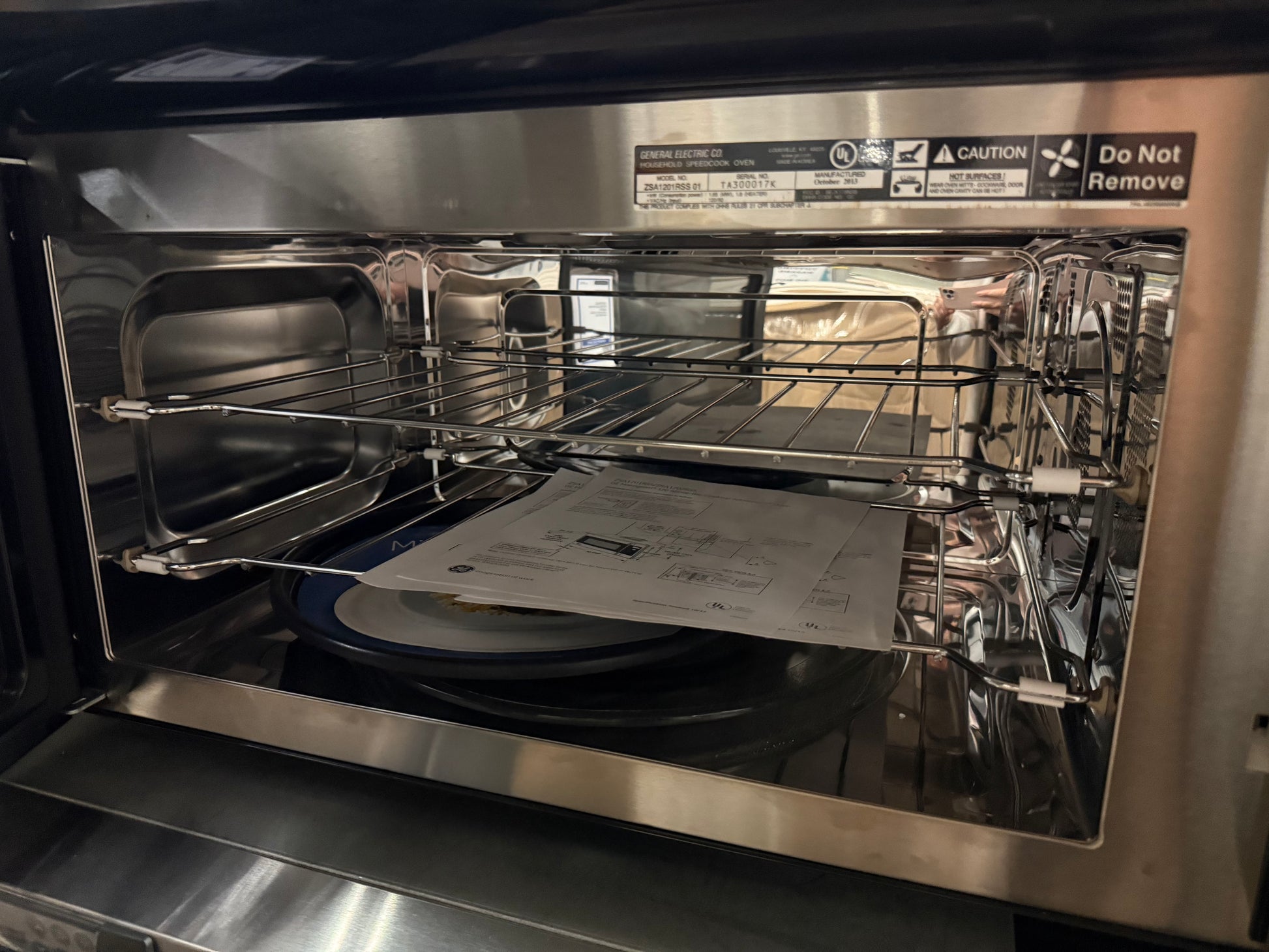 Monogram ZSA1201RSS 30" Stainless Steel Over-the-Range Speed Oven