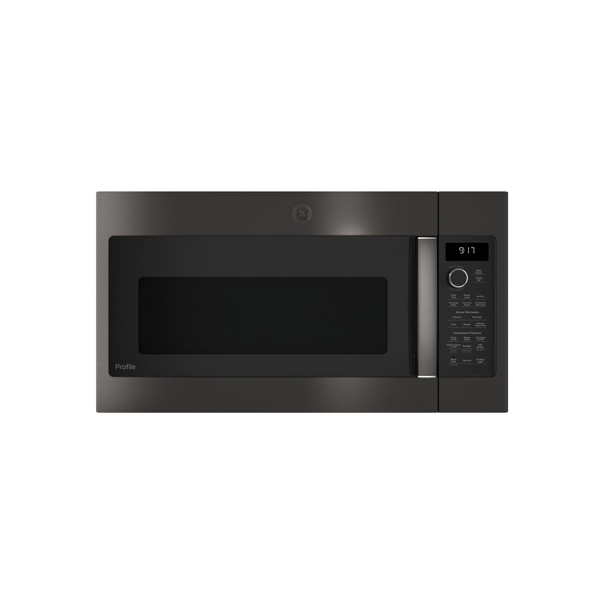 GE Profile PVM9179BLTS 30" Black Stainless Steel Over-the-Range Microwave