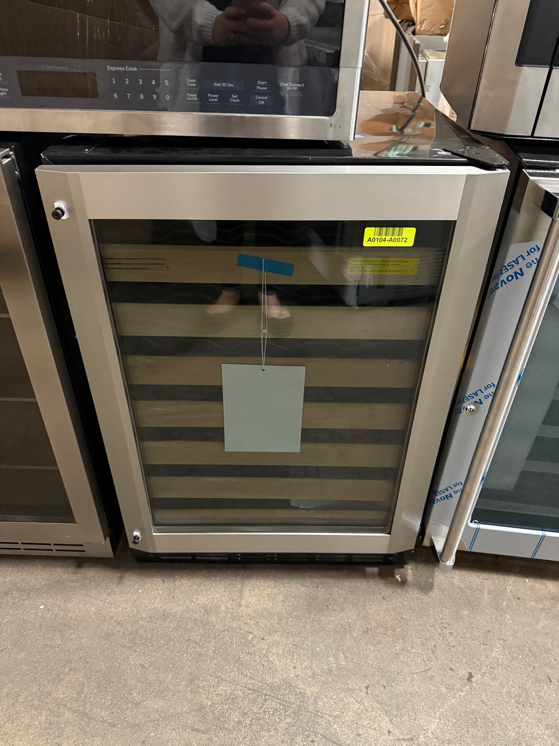 Monogram ZDWR240NDBS 24" Stainless Steel Undercounter Wine Cooler