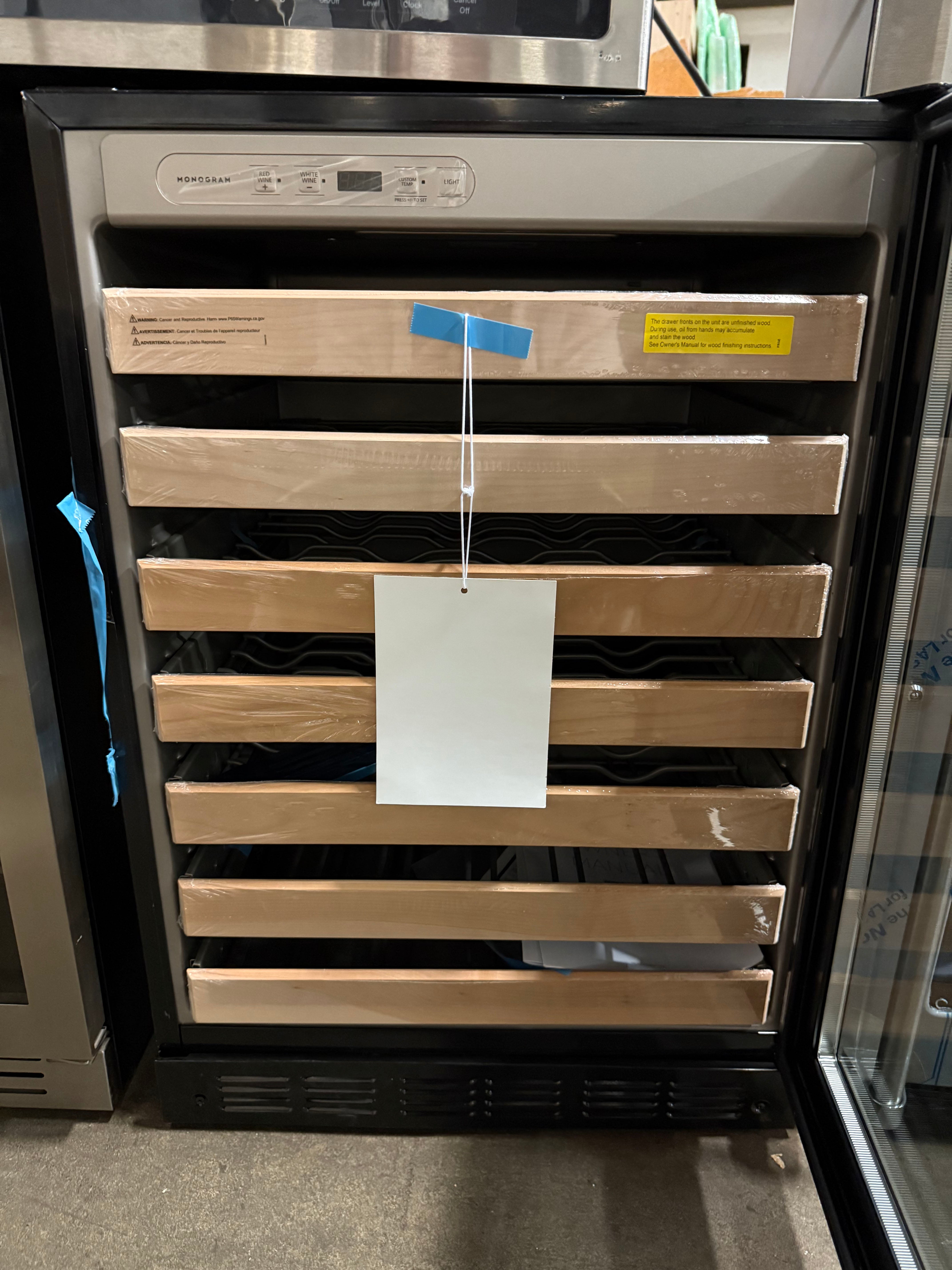 Monogram ZDWR240NDBS 24" Stainless Steel Undercounter Wine Cooler