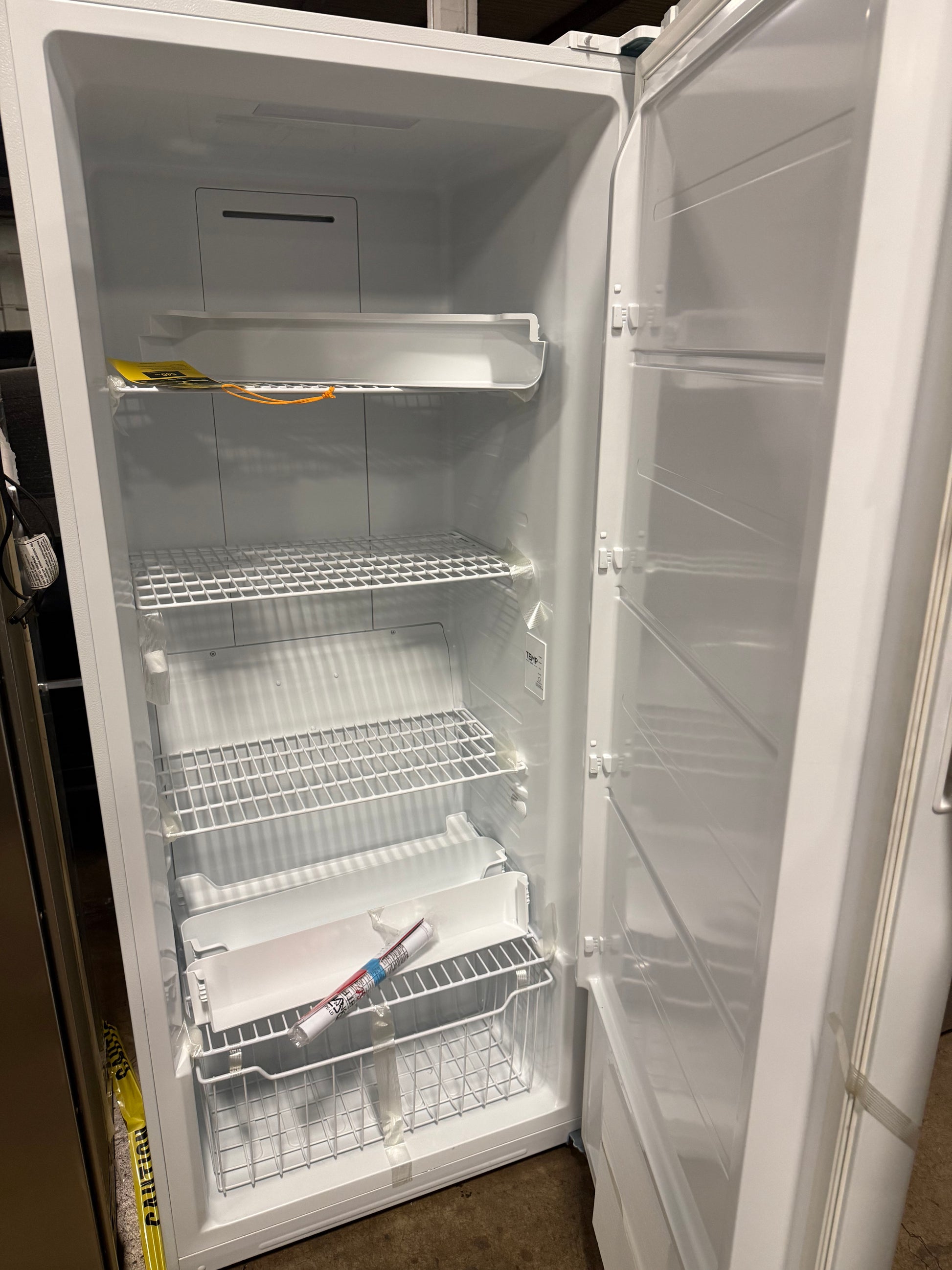 Frigidaire FFFU20F1UW 33" White Convertible Upright Refrigerator/Freezer Column