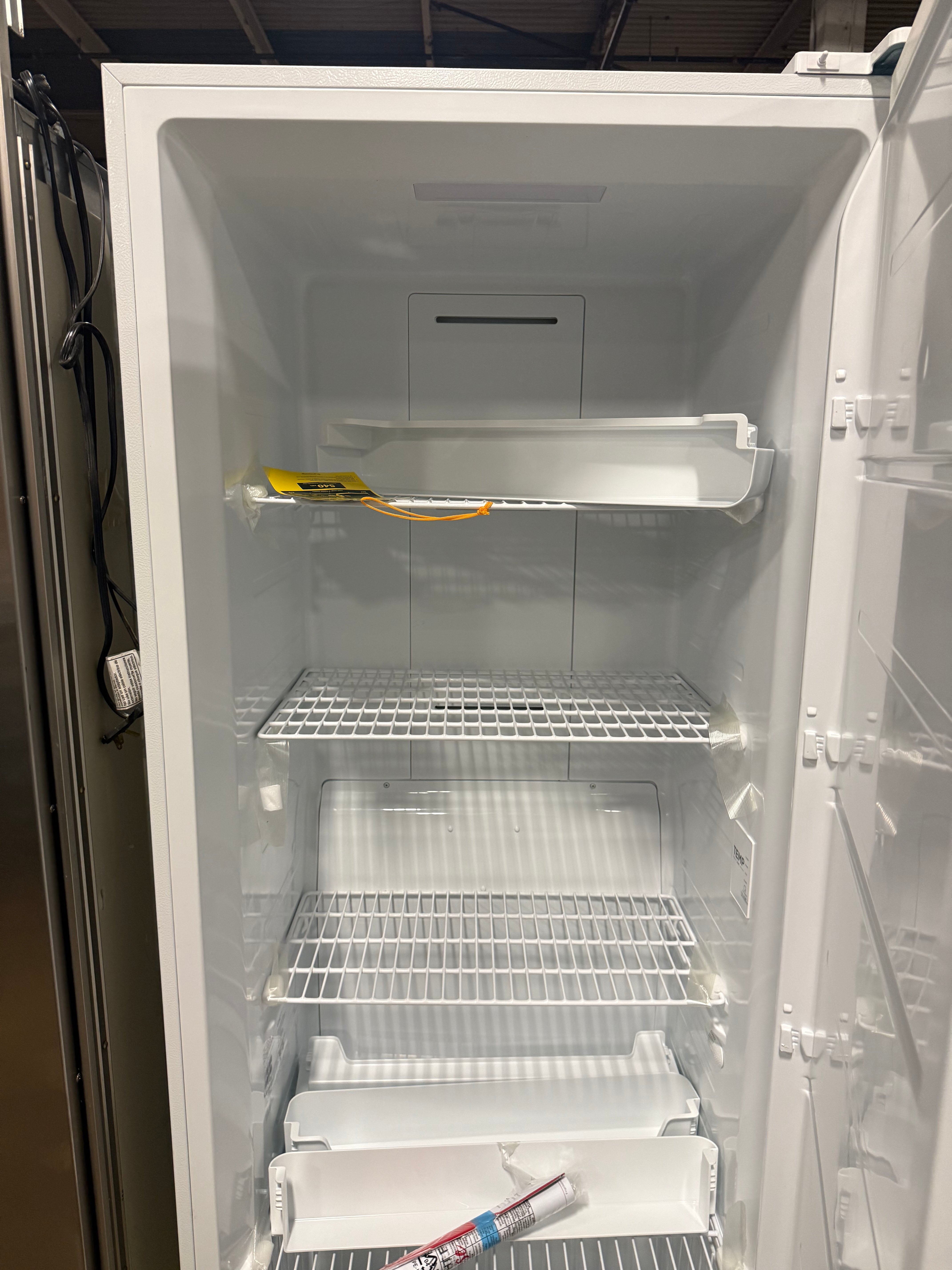 Frigidaire FFFU20F1UW 33" White Convertible Upright Refrigerator/Freezer Column