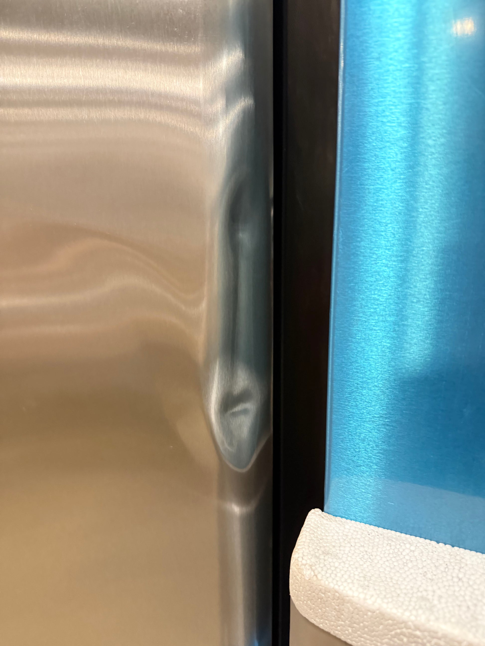 GE GZS22IYNFS 36" Stainless Steel Counter Depth Freestanding Side By Side Refrigerator