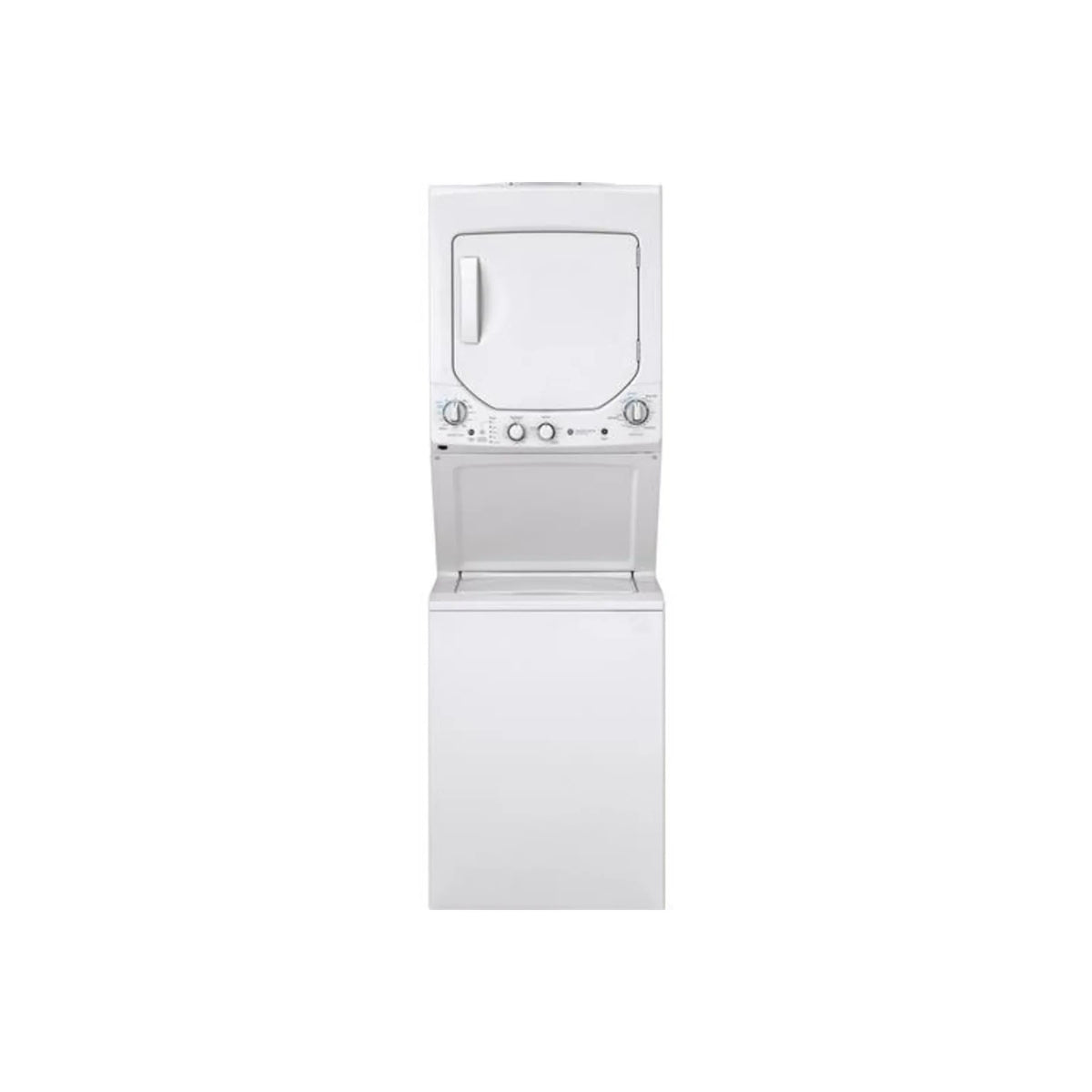 GE Spacemaker GUD24ESSMWW 24" White Electric Laundry Center