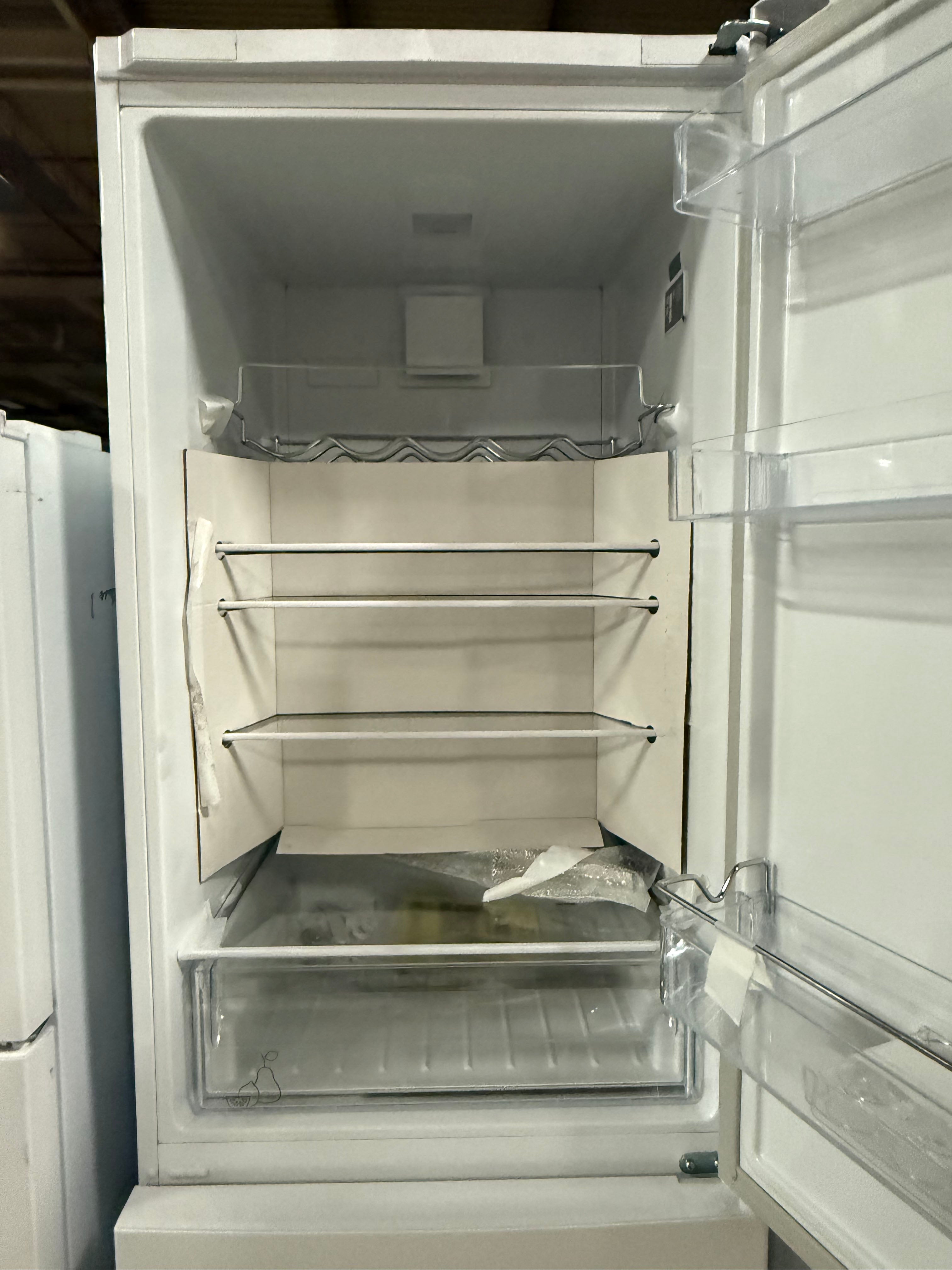 Summit FFBF241W 24" White Counter Depth Bottom Freezer Refrigerator