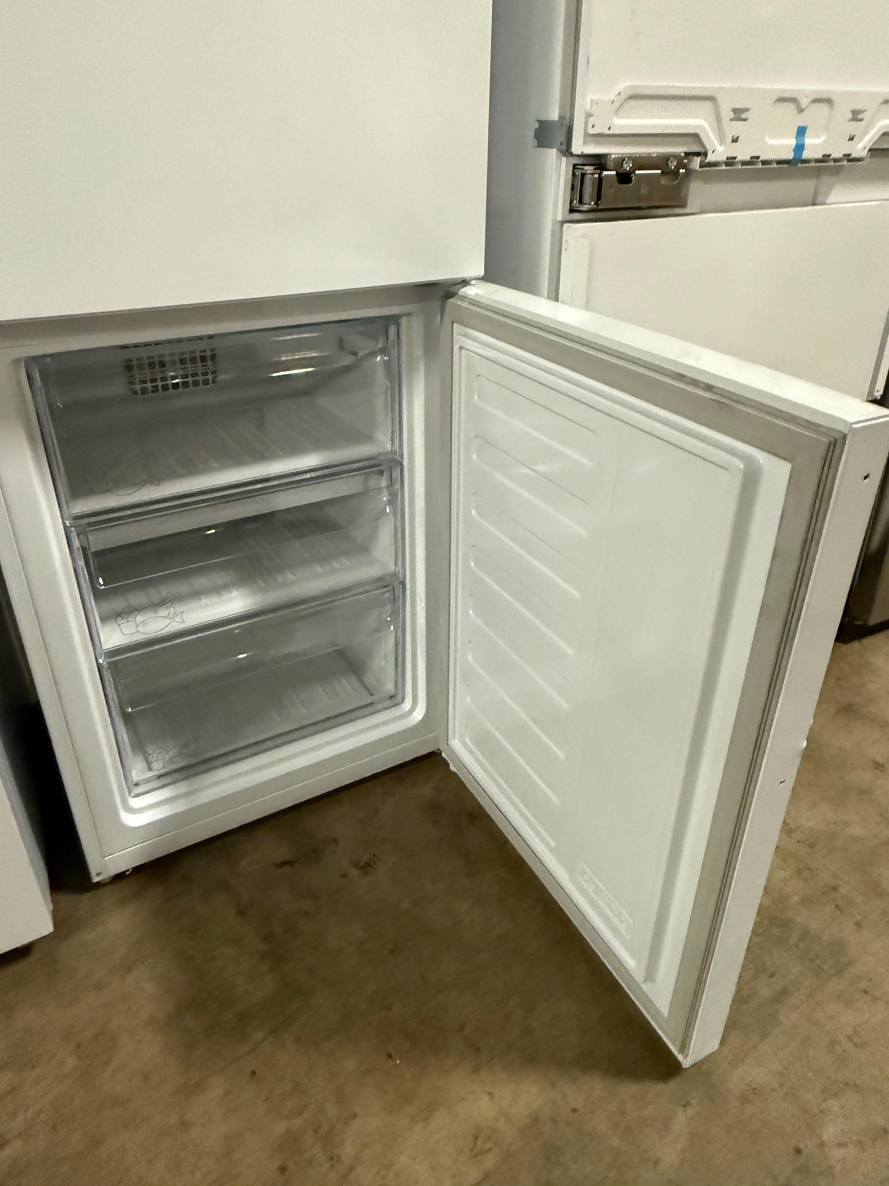 Summit FFBF241W 24" White Counter Depth Bottom Freezer Refrigerator