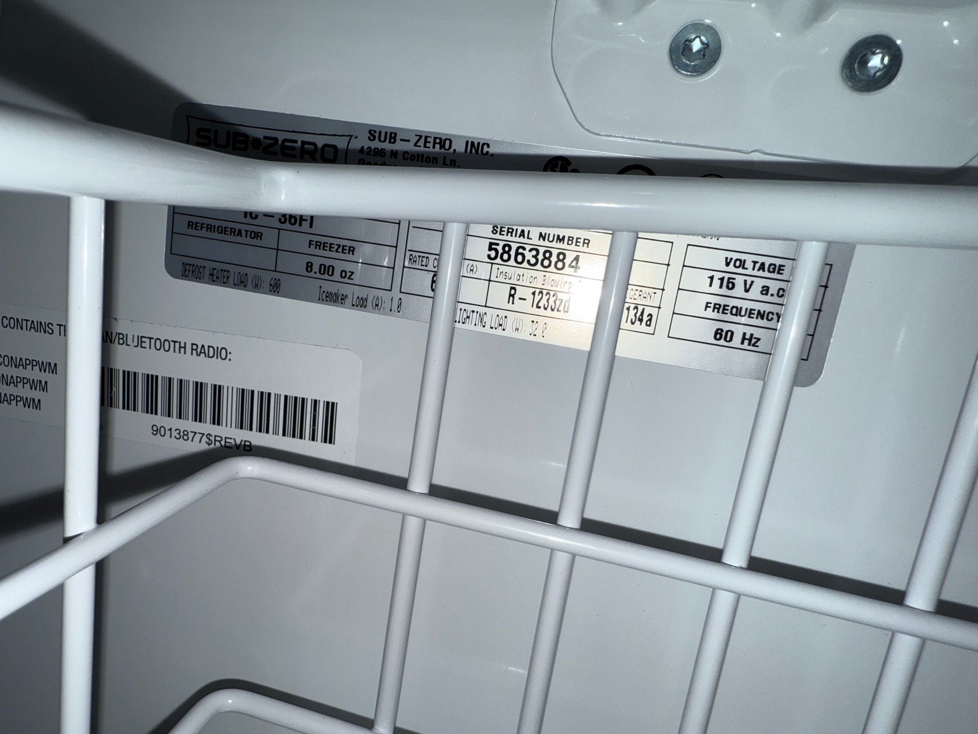 Sub-Zero IC-36FI 36" Panel Ready Smart All Freezer Column