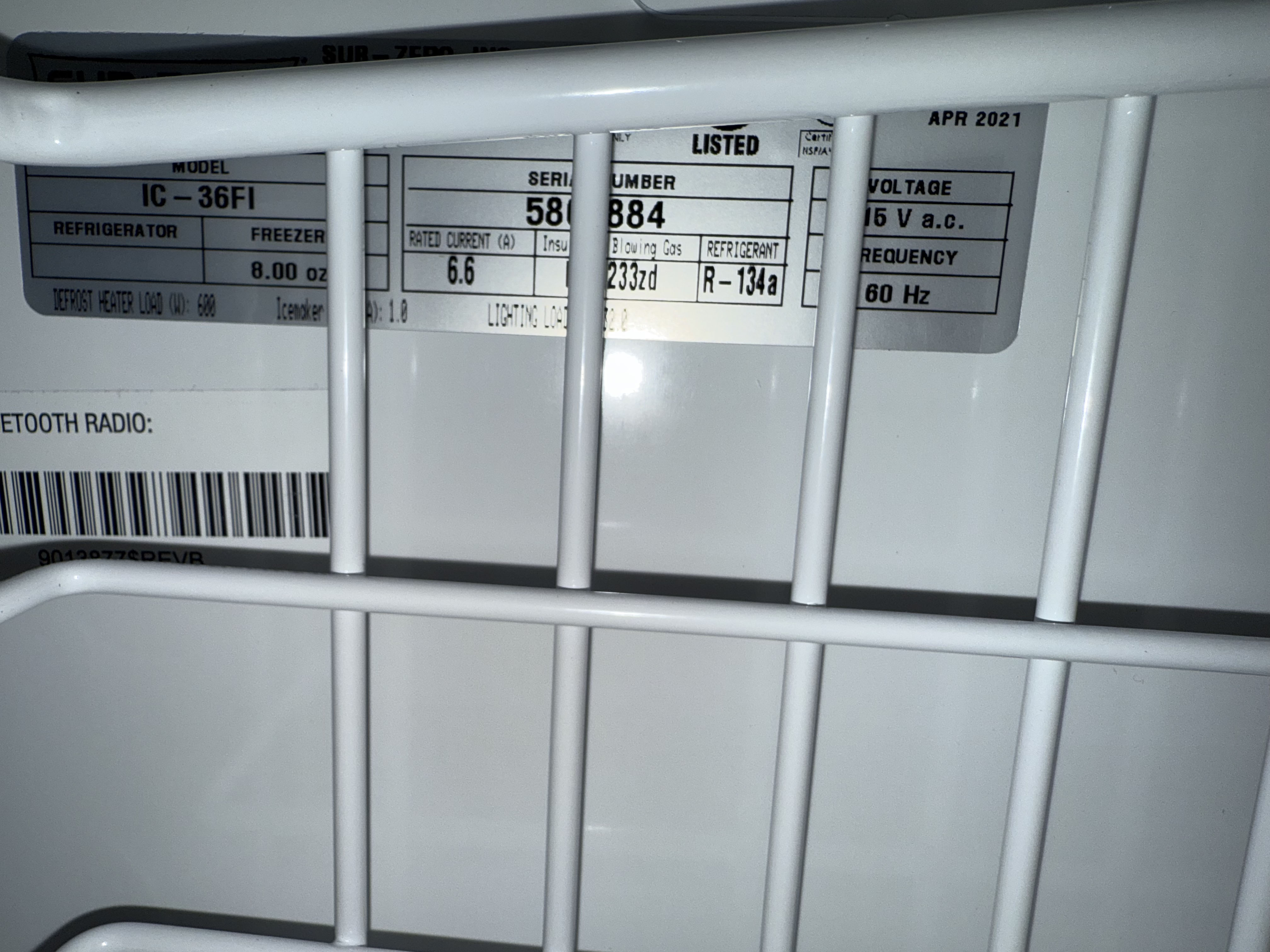 Sub-Zero IC-36FI 36" Panel Ready Smart All Freezer Column