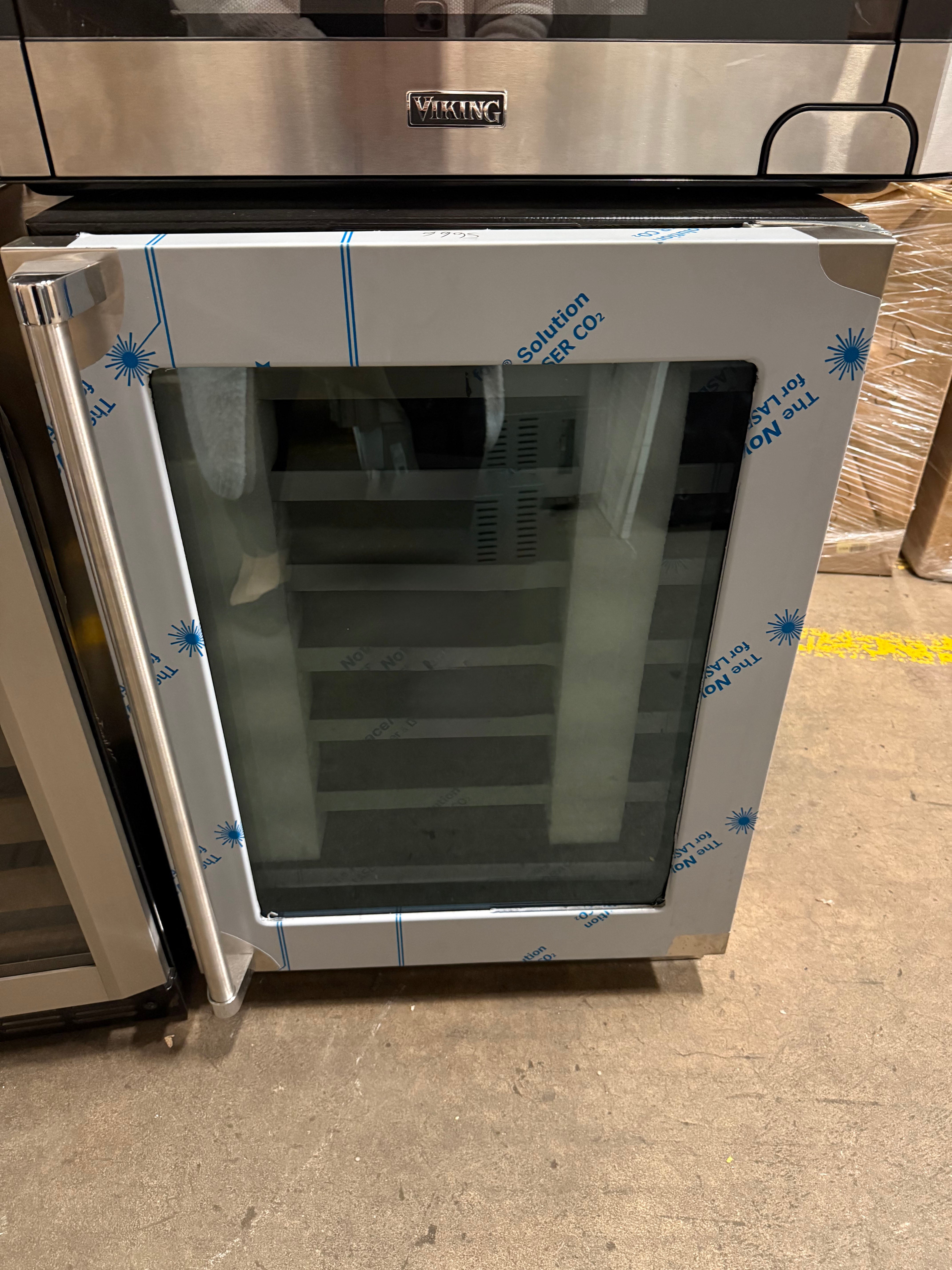 Marvel 24" Stainless Steel Undercounter Single Zone Wine Cooler